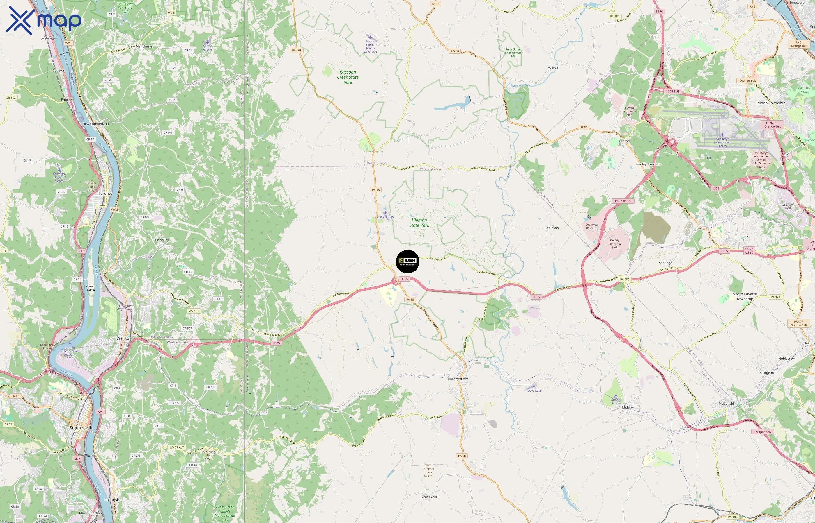 Lifting Gear Hire area coverage