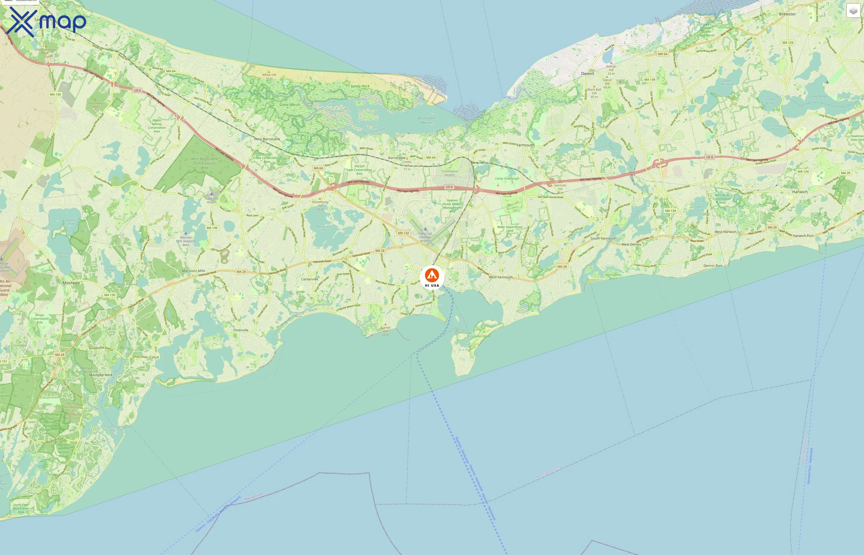 Hostelling International USA traffic data