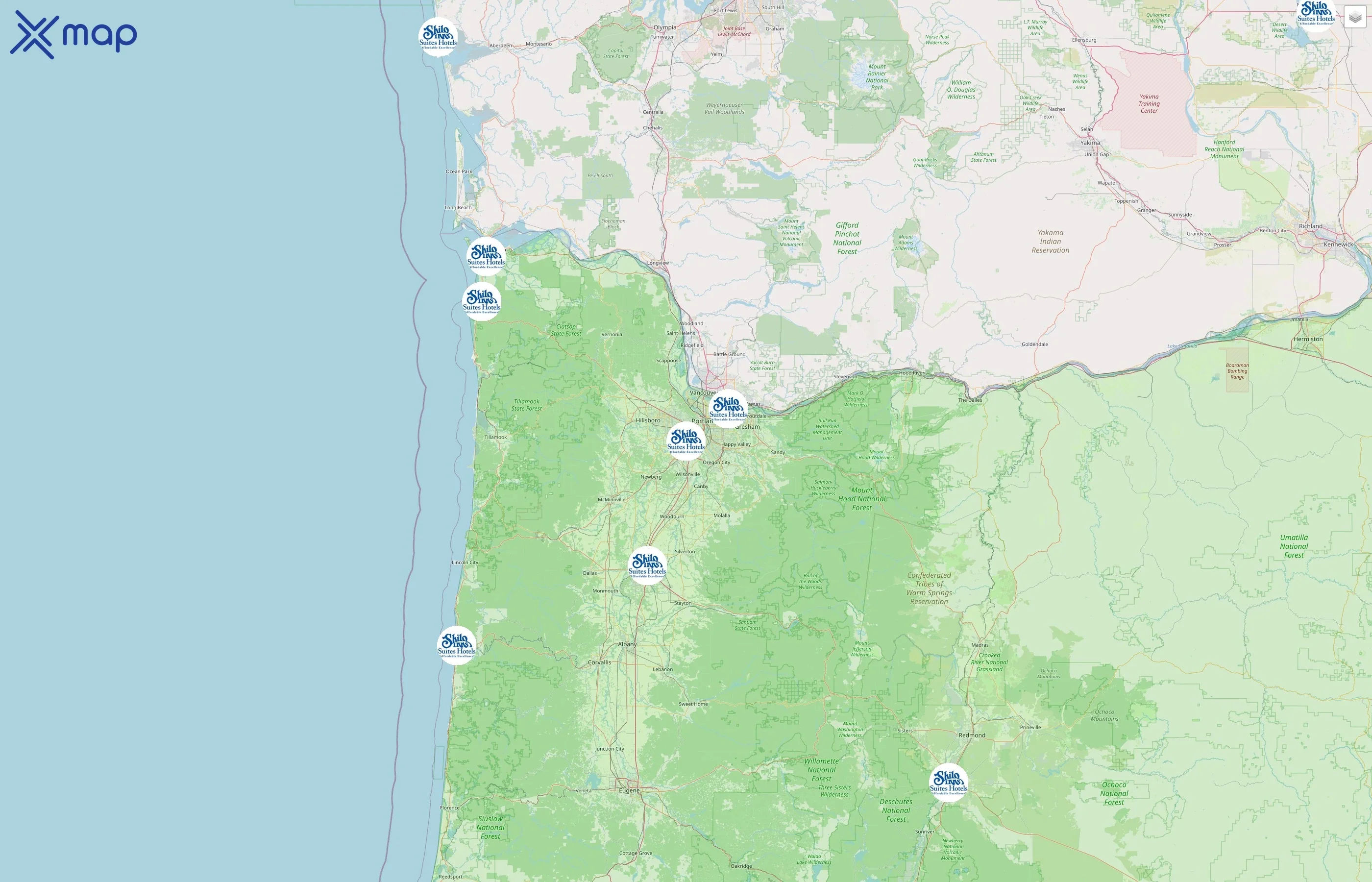 Shilo Inns street hotspots