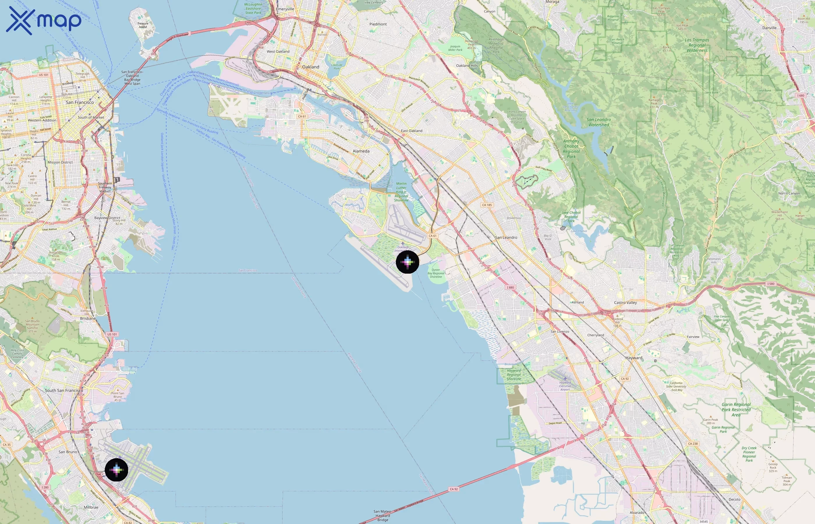 Volaris area coverage