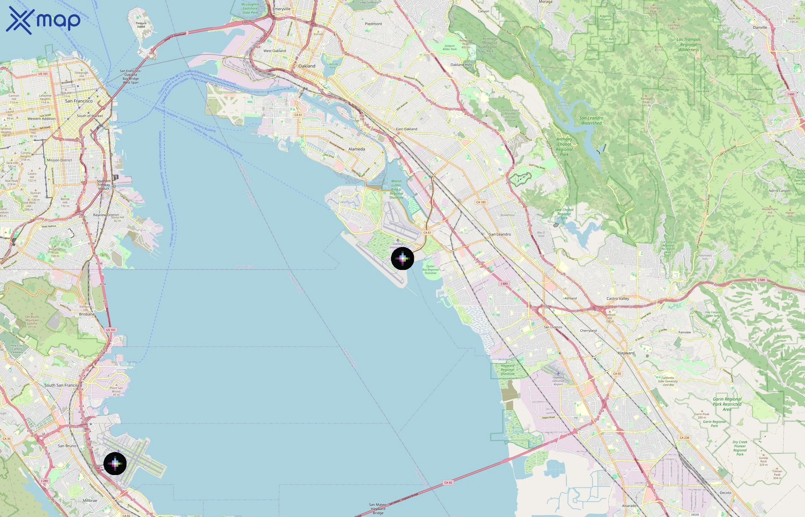 Volaris area coverage