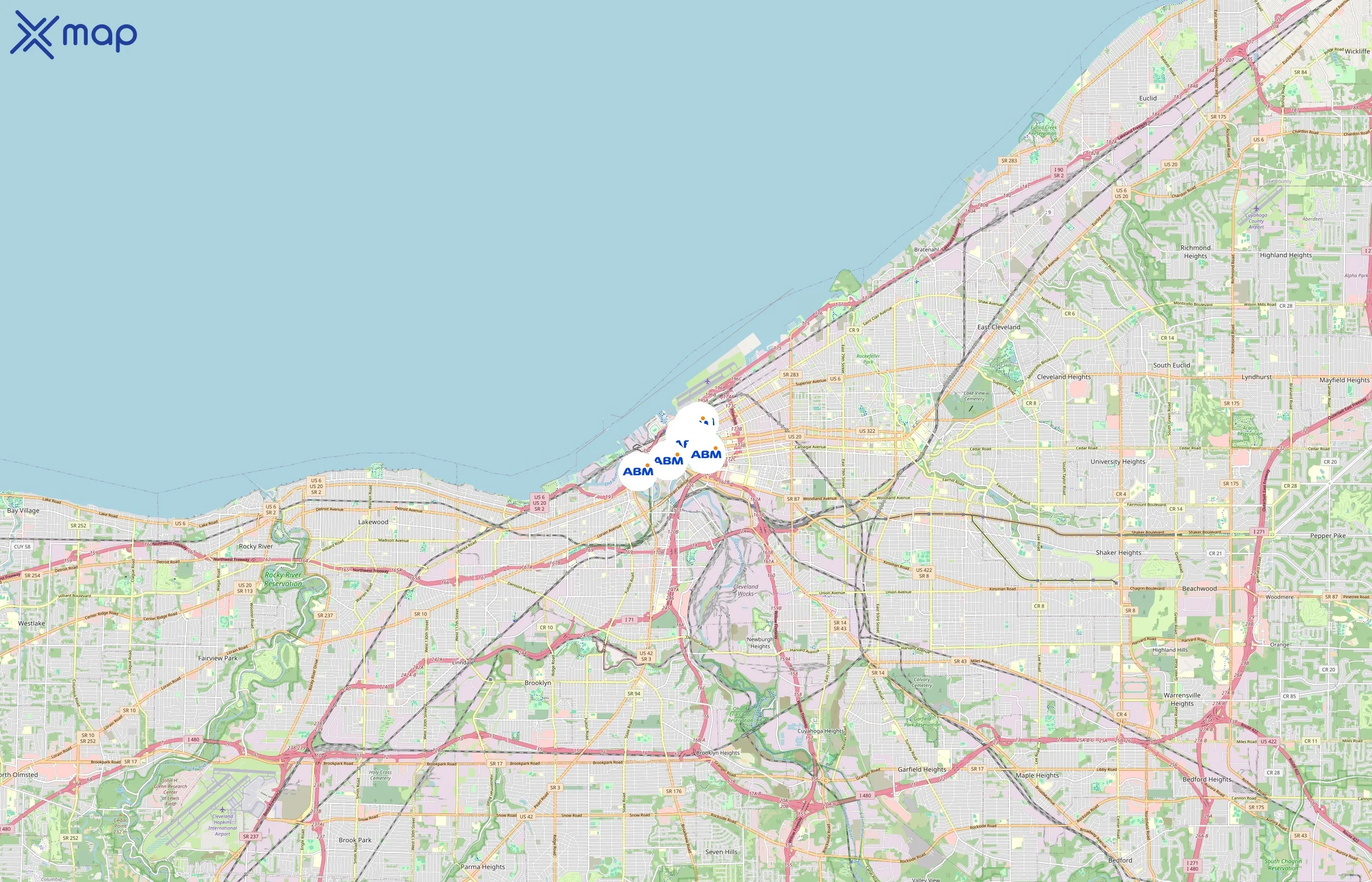 ABM Industries area coverage