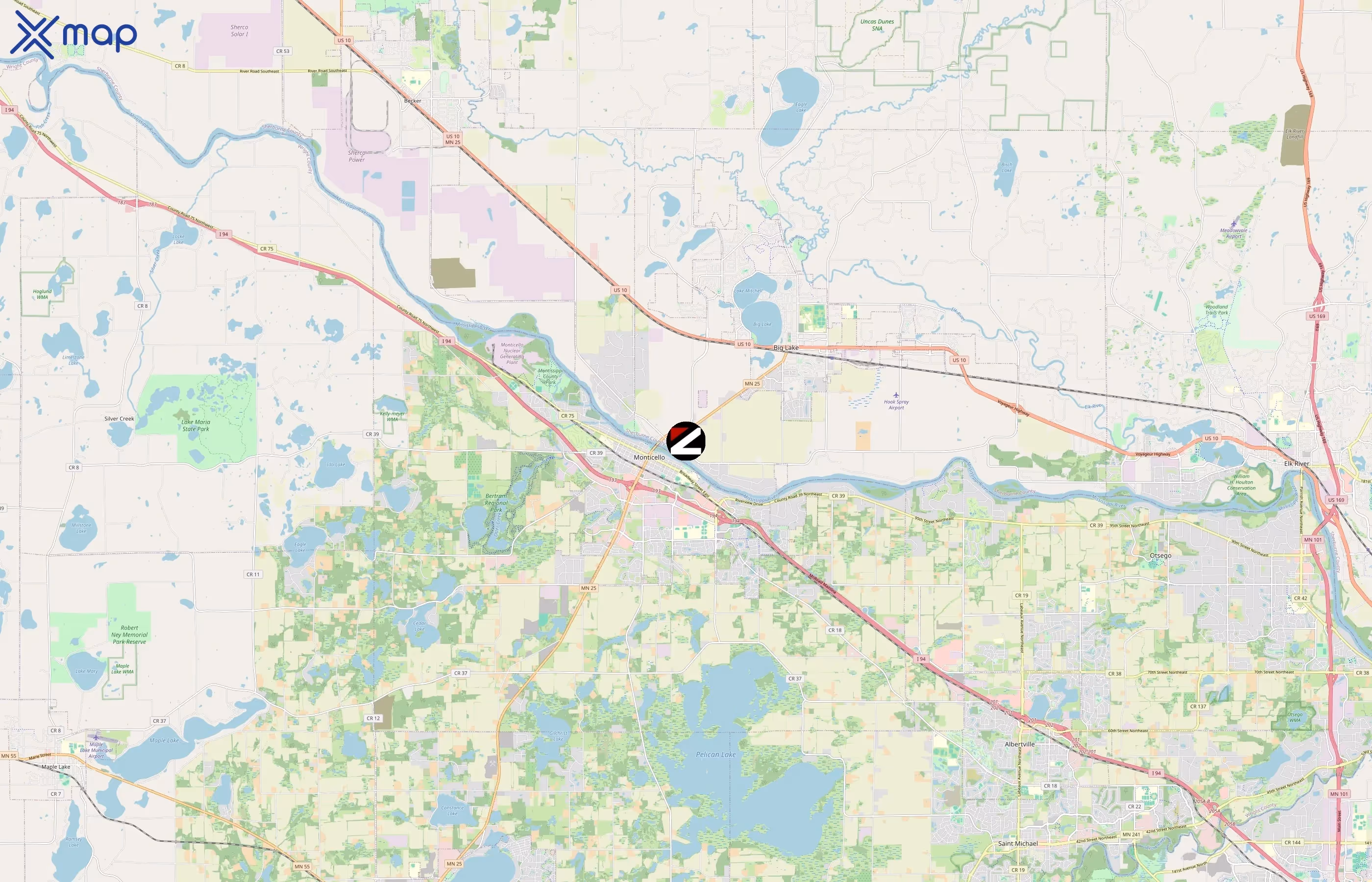 Ziegler Rental area coverage