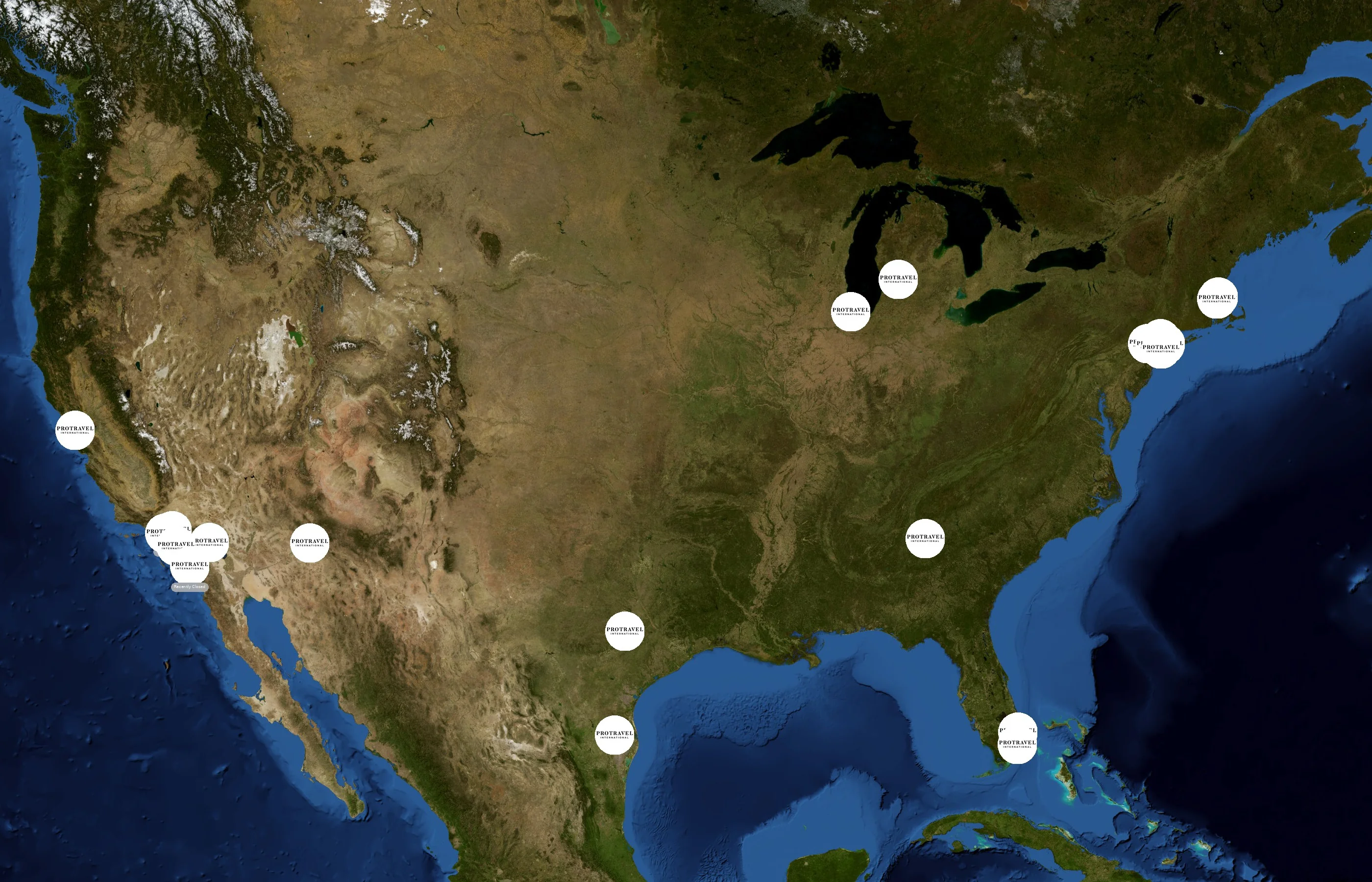 Protravel International state distribution