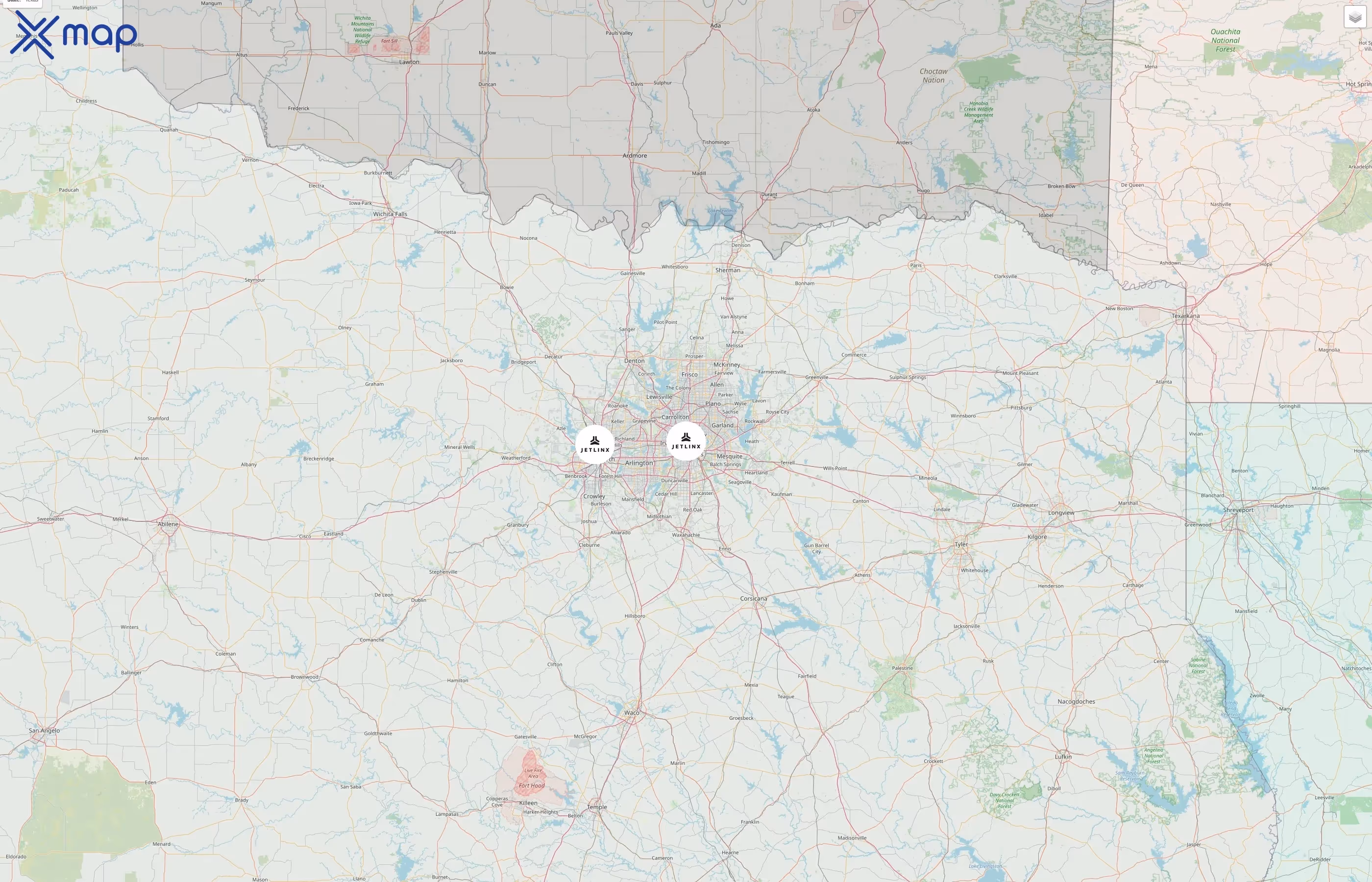 Jet Linx street hotspots