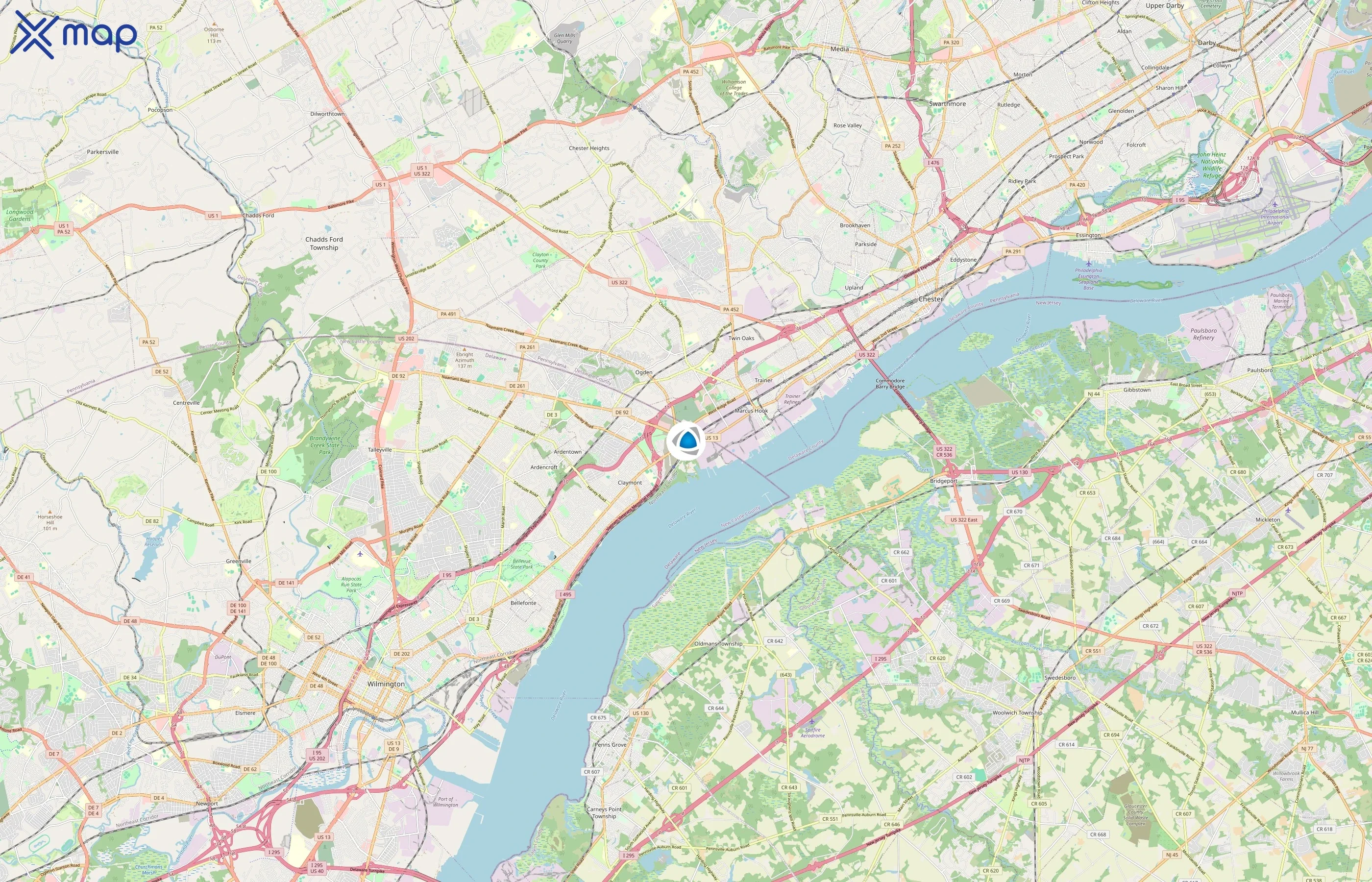 Polygon area coverage