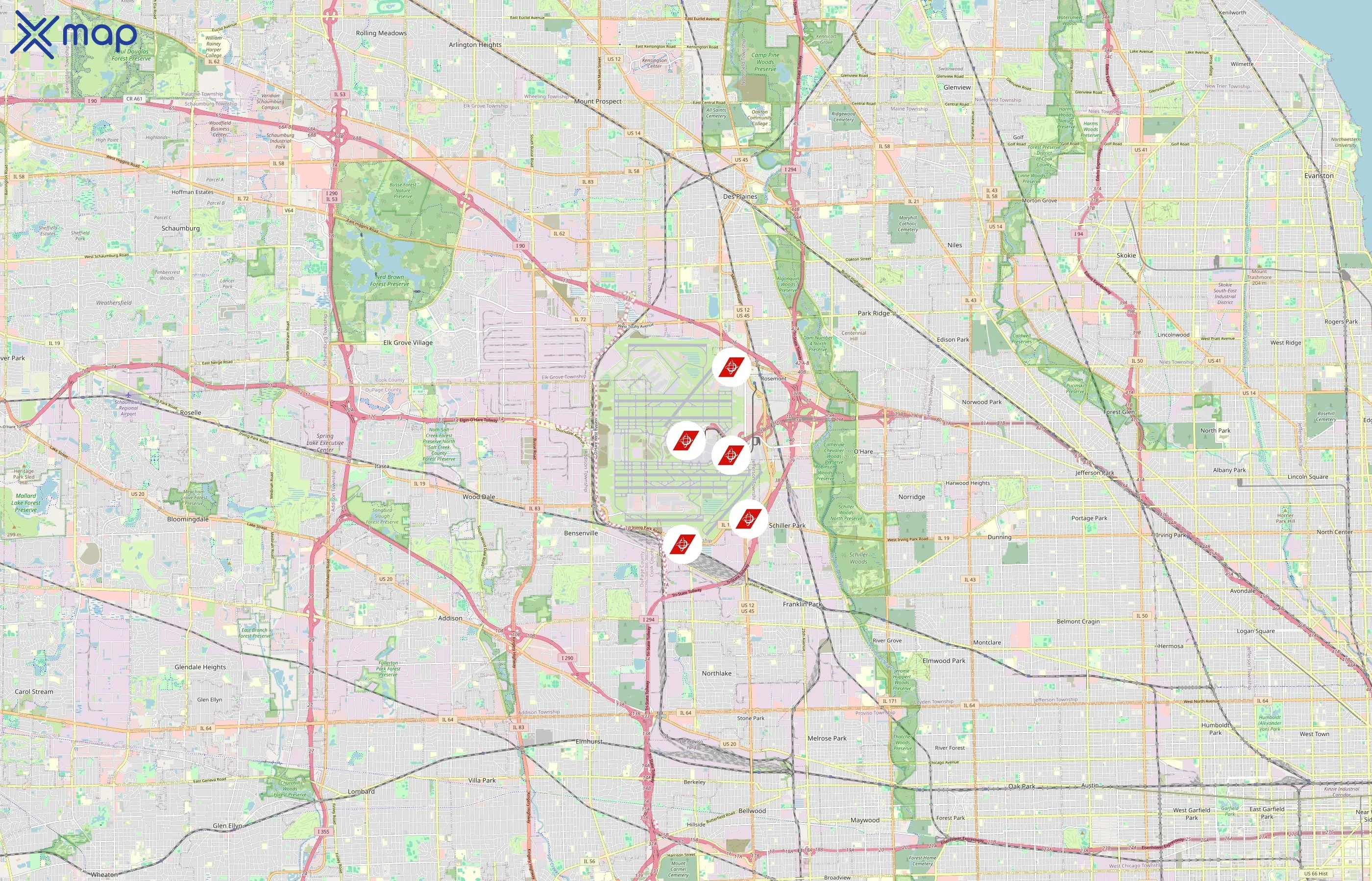 Swissport International AG area coverage