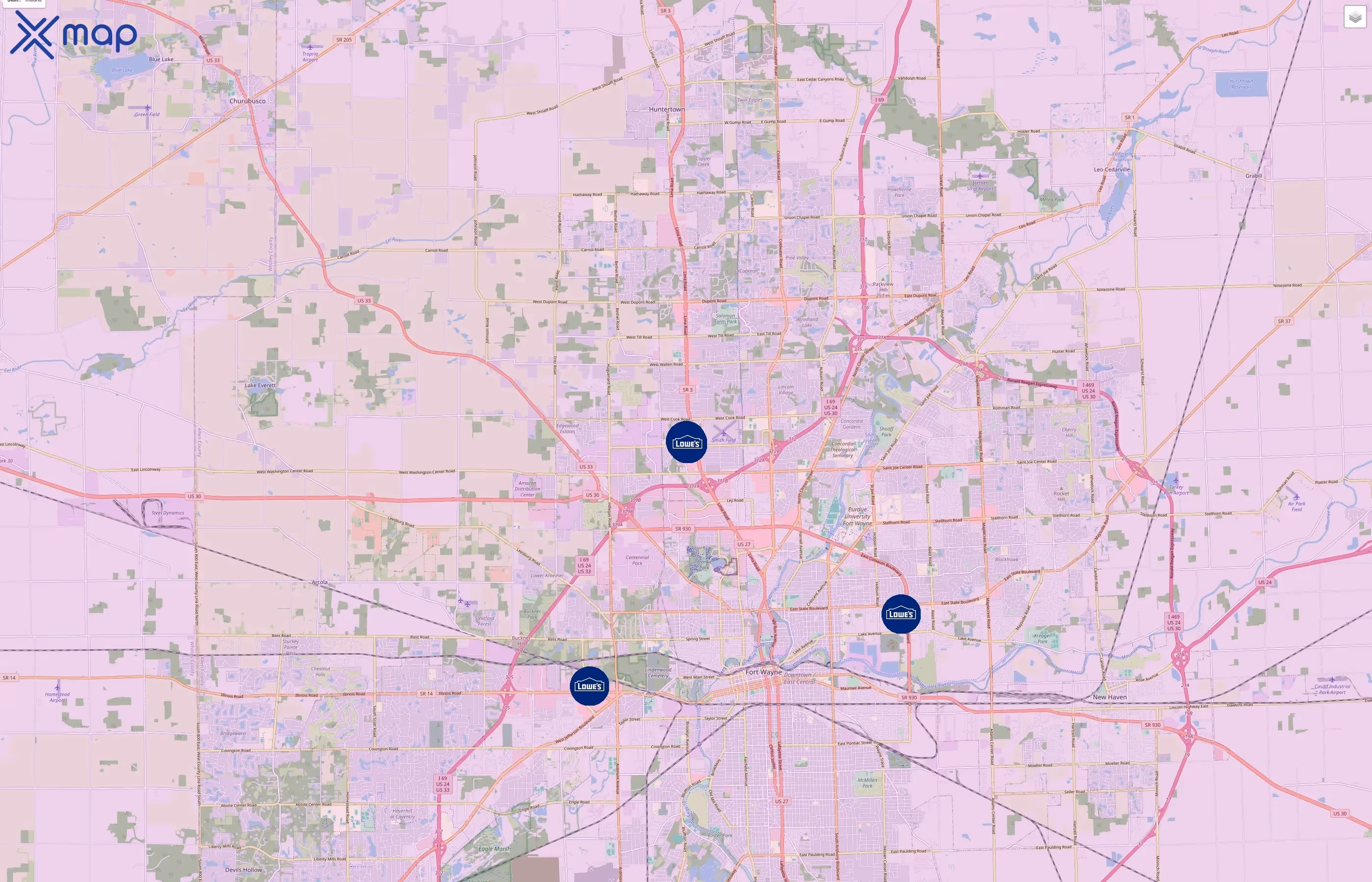 Lowe's traffic data