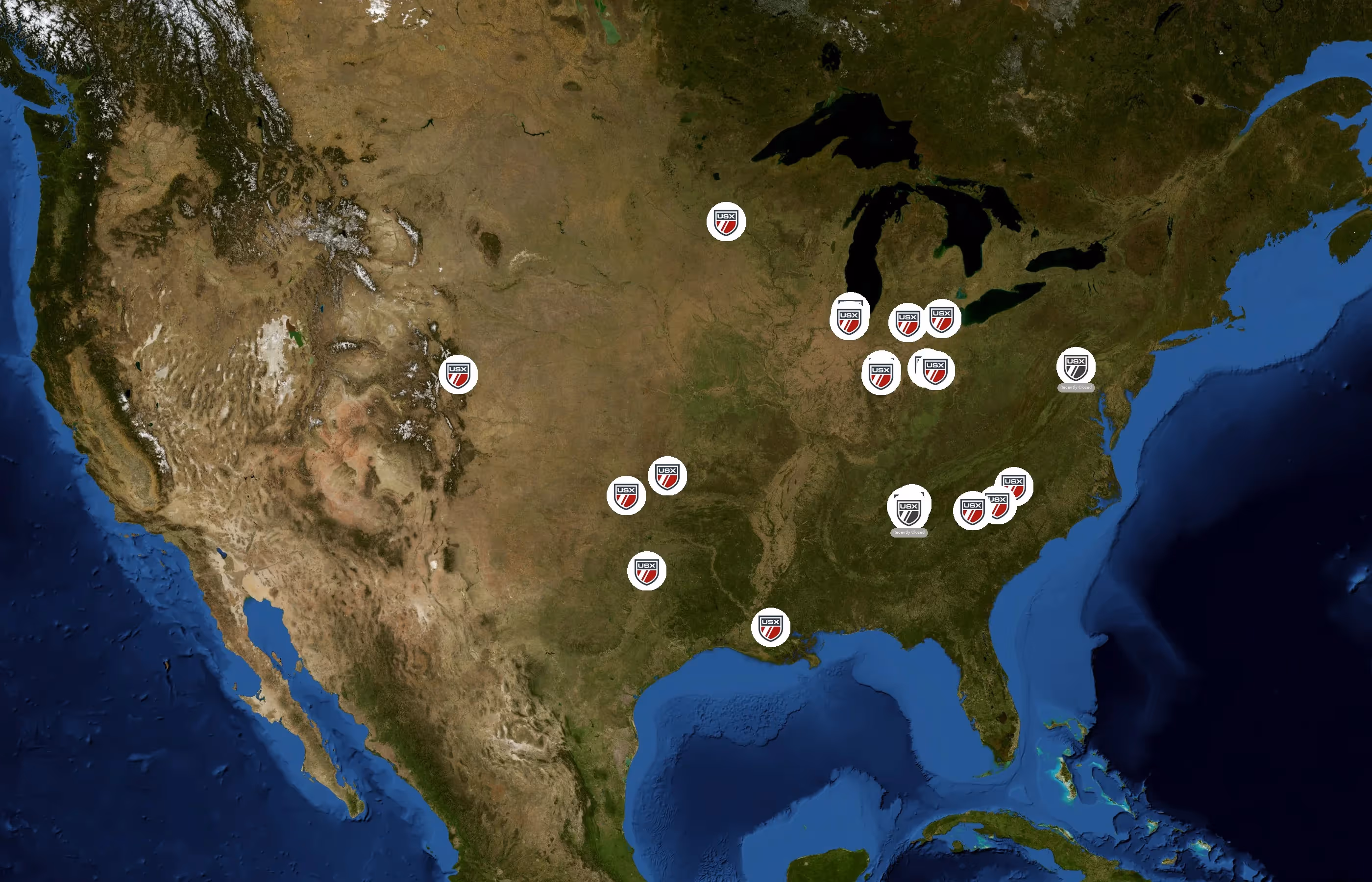 U.S. Xpress Inc. state distribution