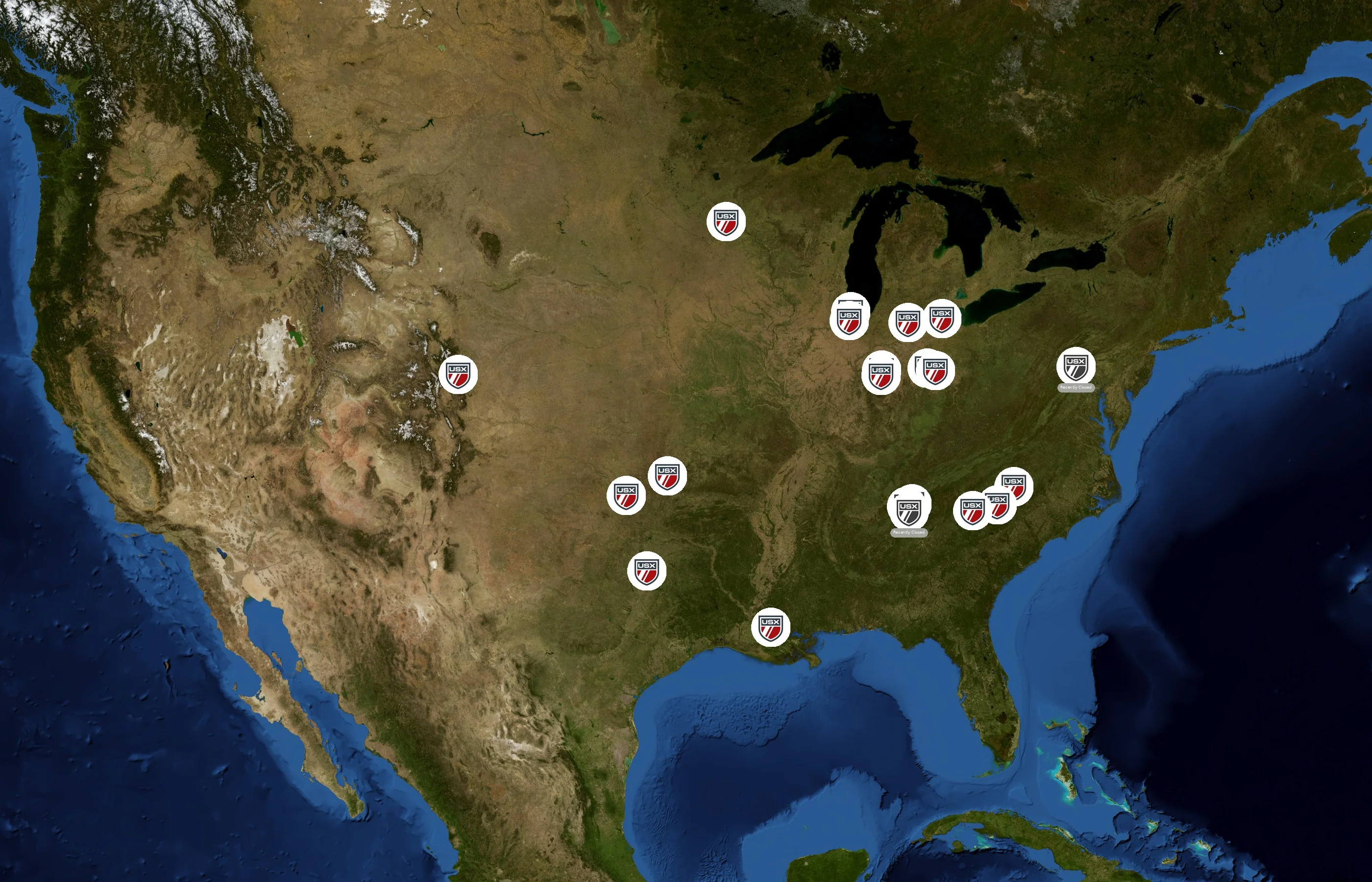 U.S. Xpress Inc. state distribution