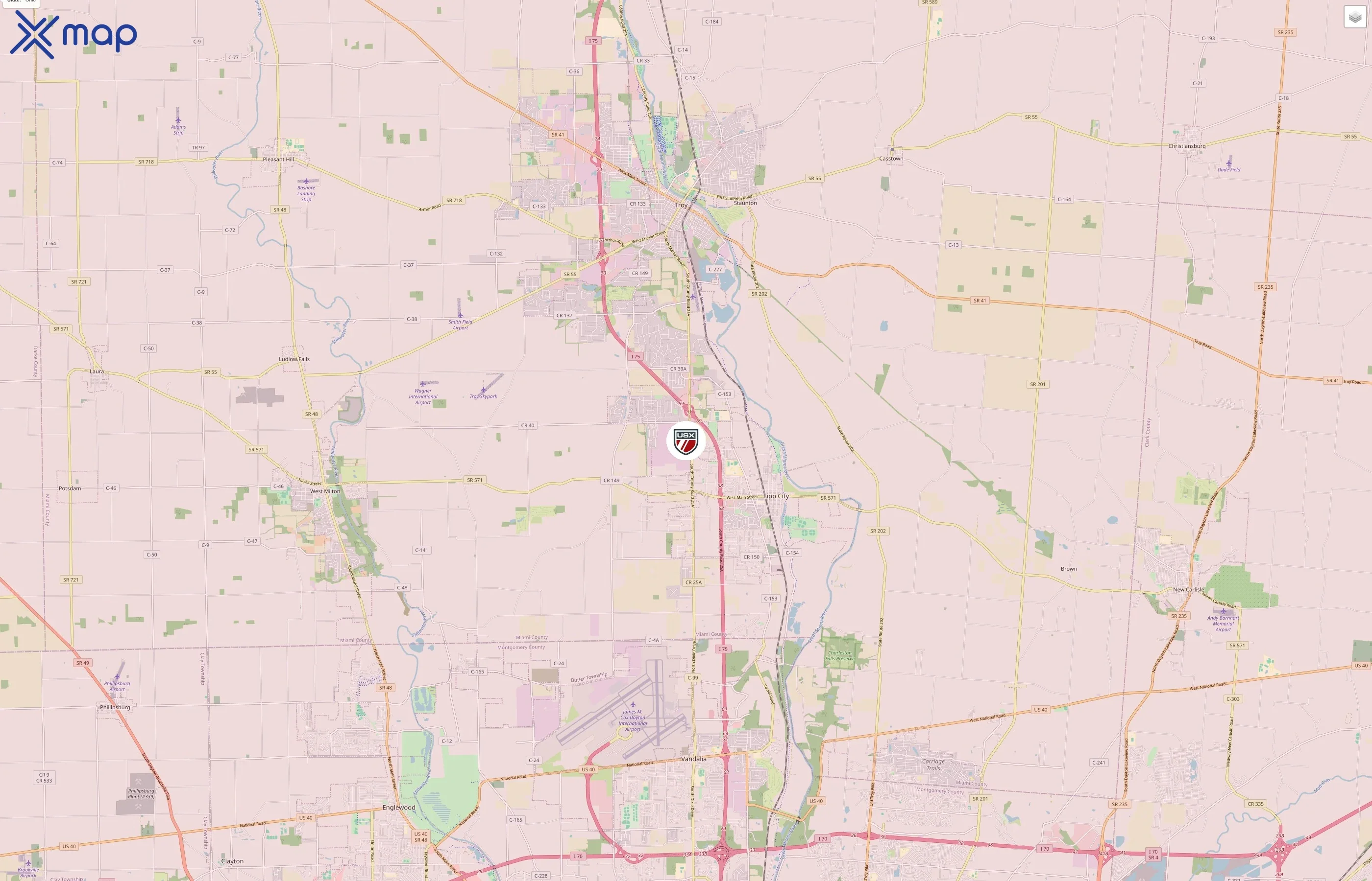 U.S. Xpress Inc. traffic data