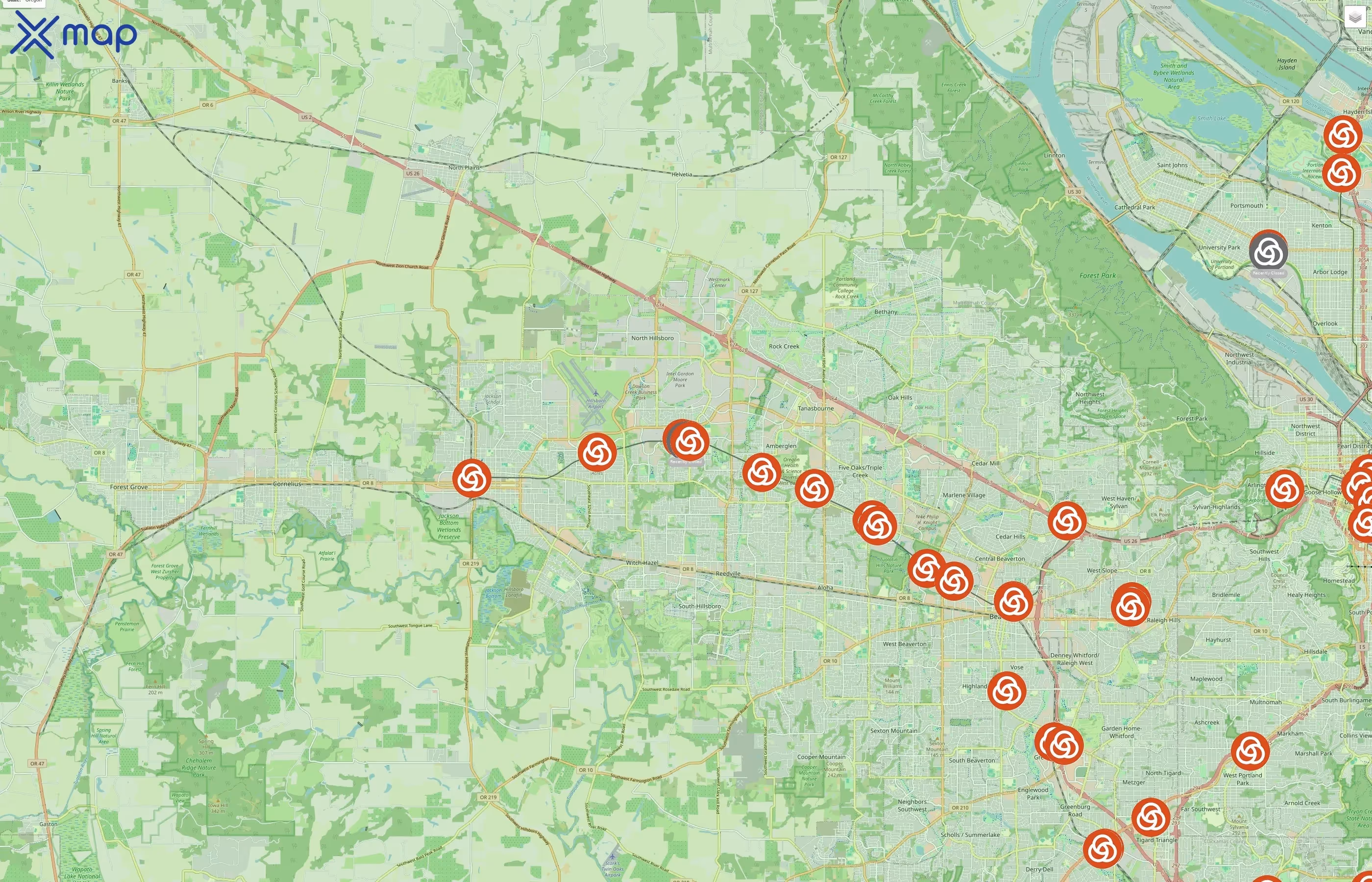 TriMet traffic data