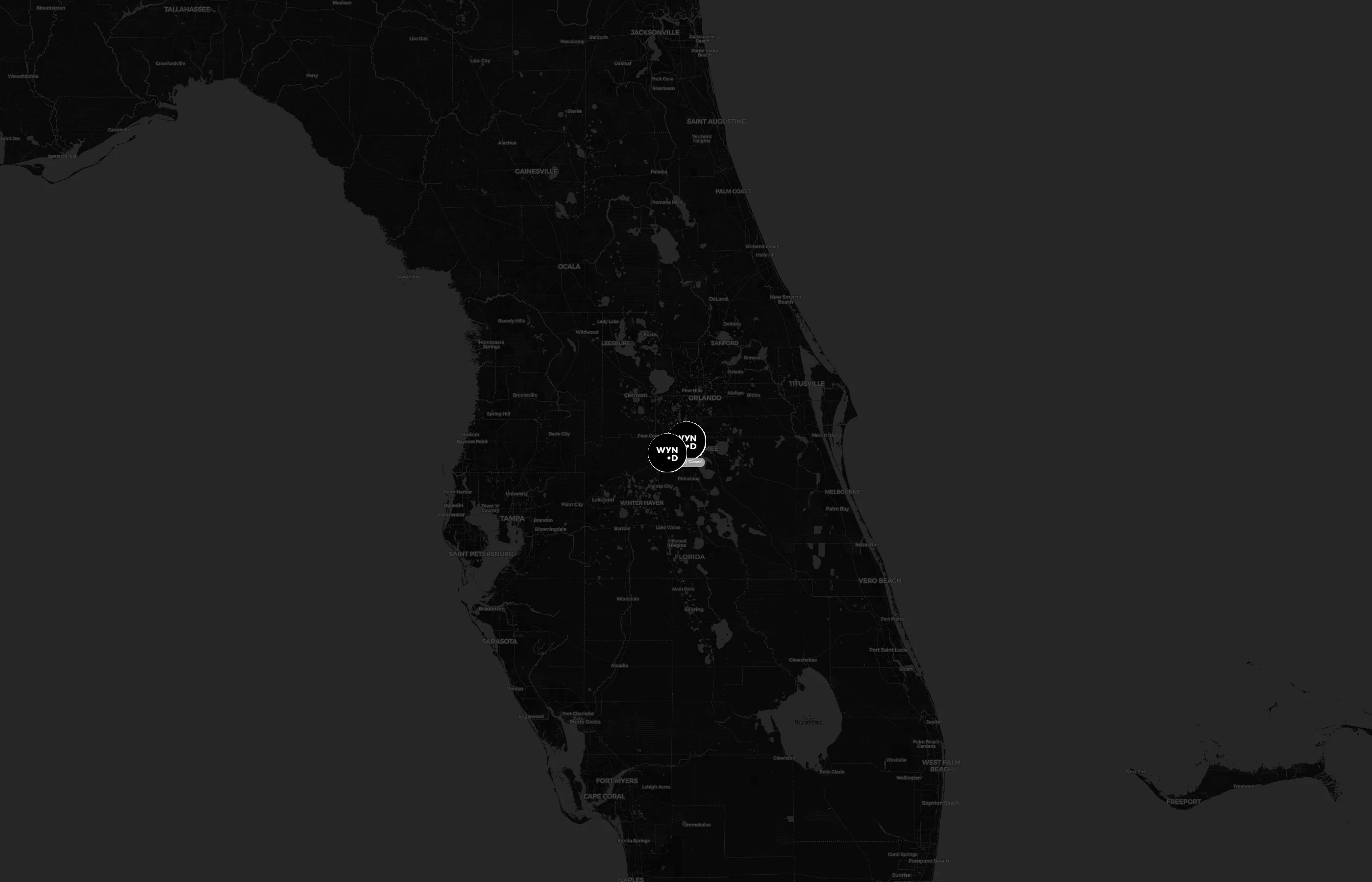 Wyndham Destinations city distribution