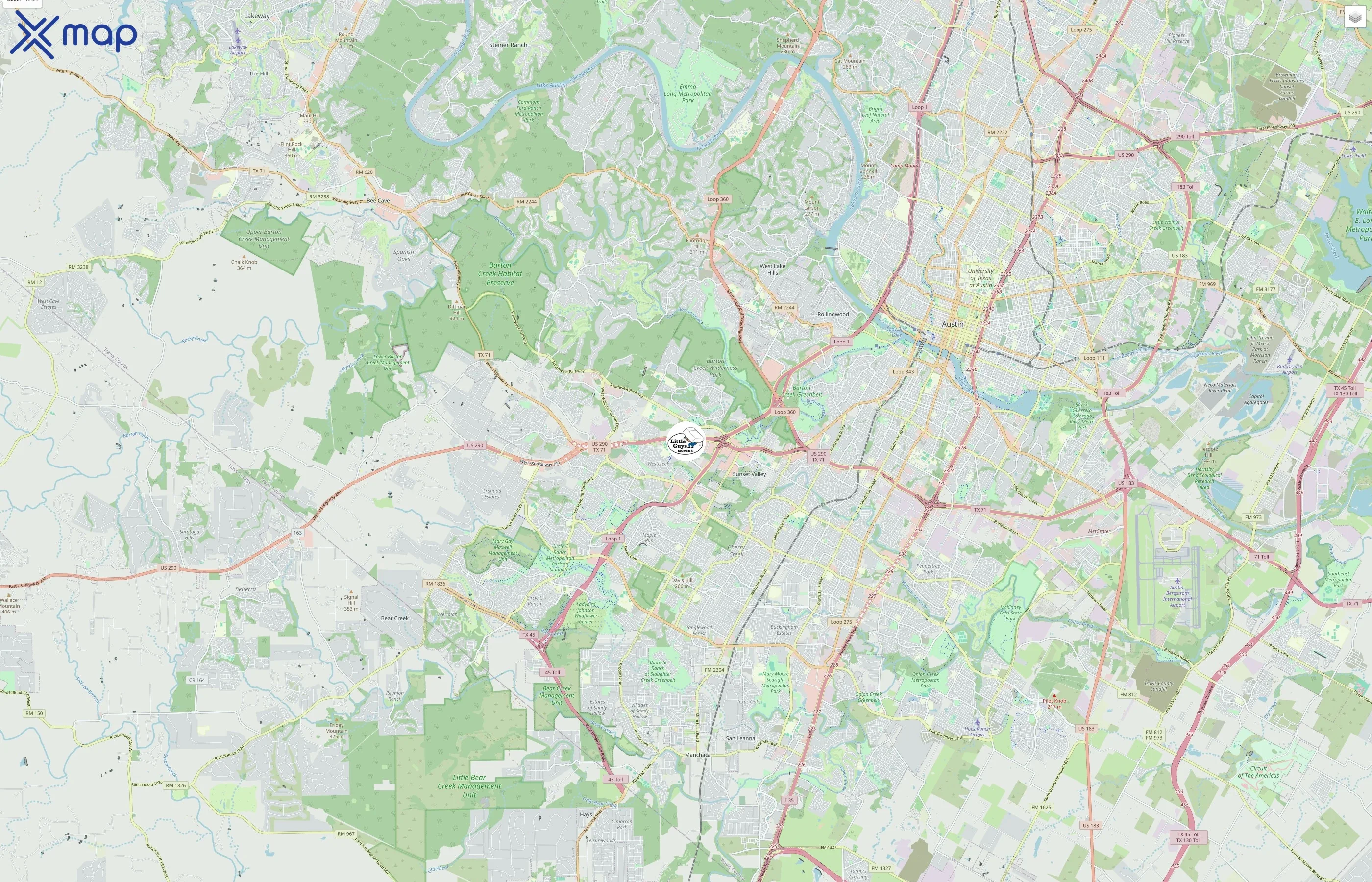 Little Guys Movers traffic data