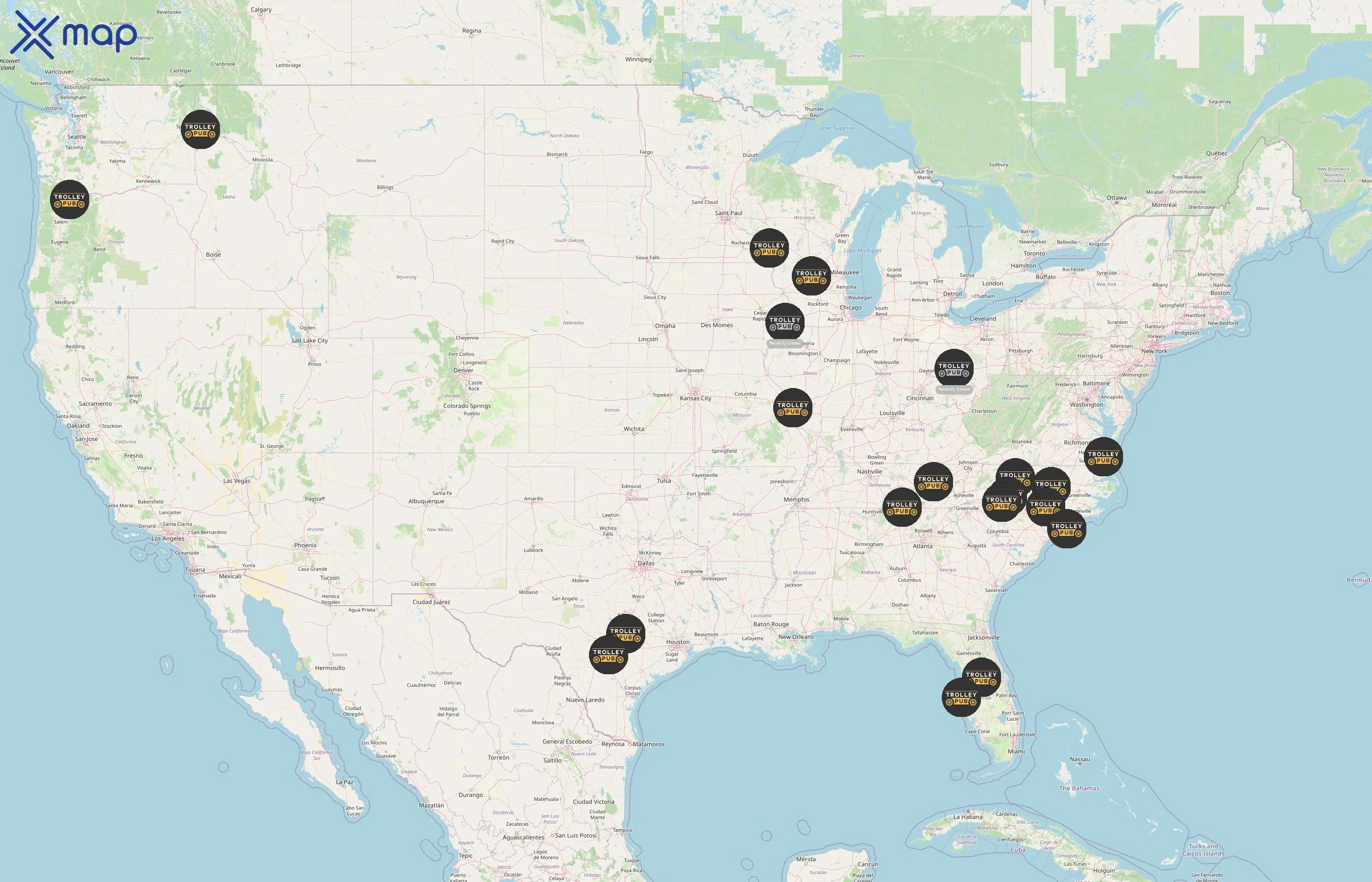 Trolley Pub business status