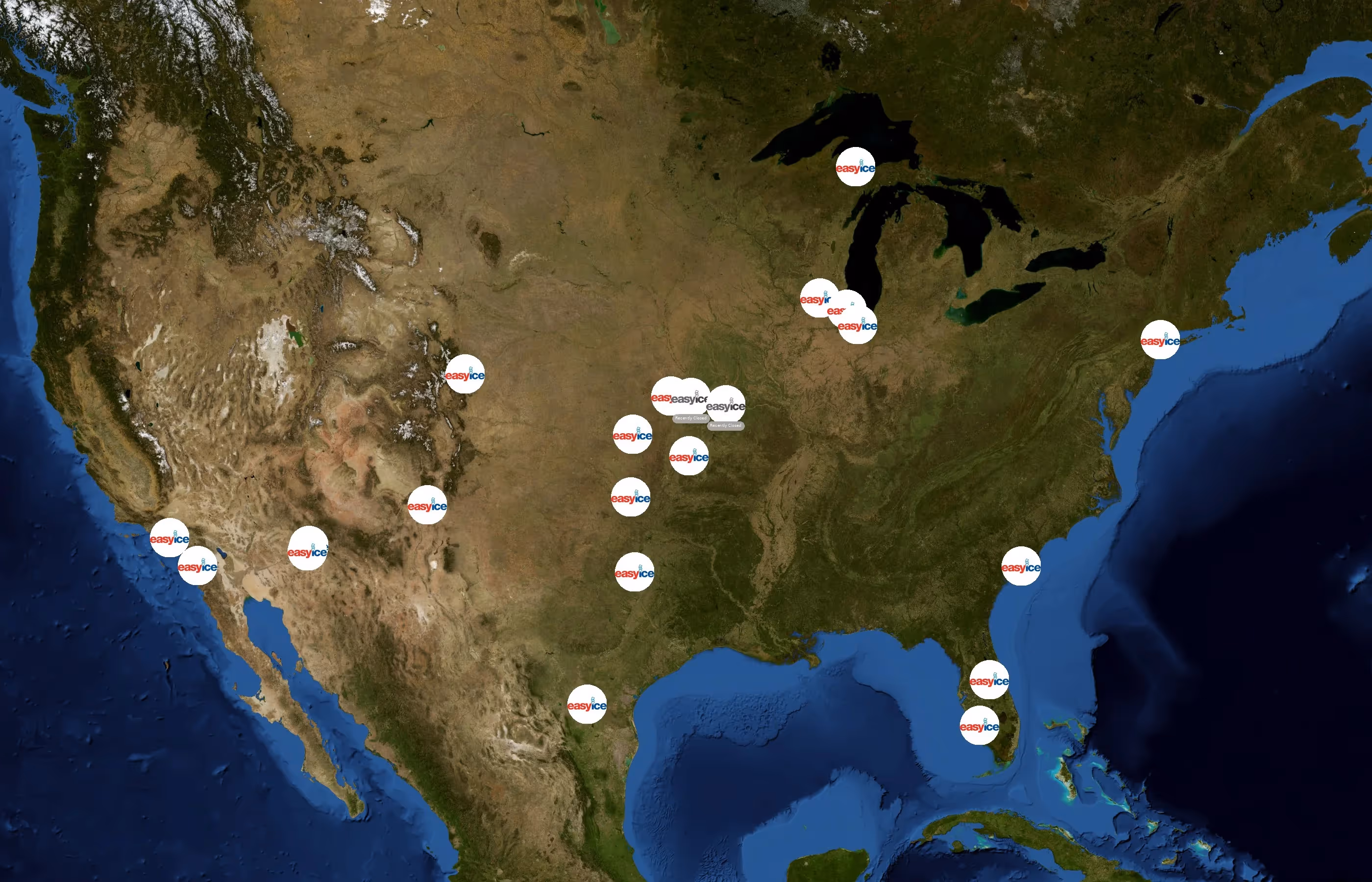Easy Ice state distribution