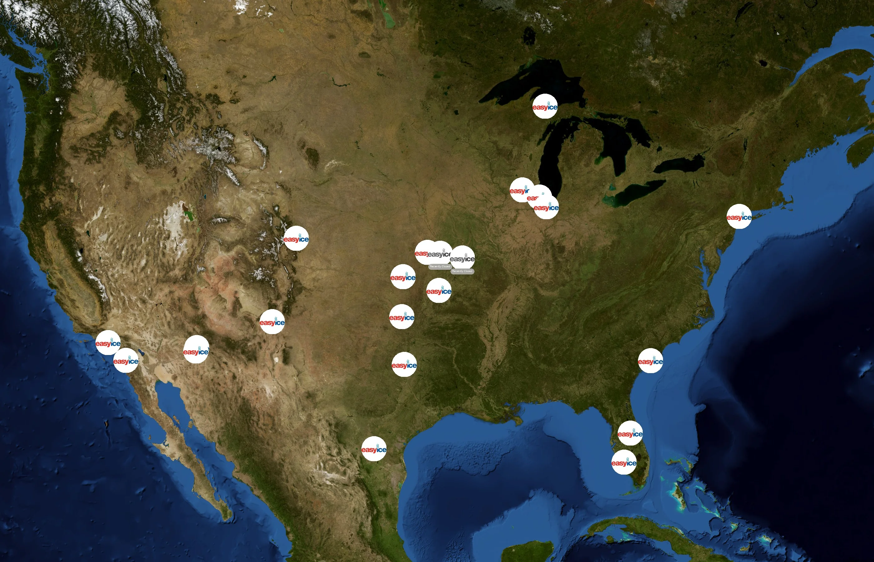 Easy Ice state distribution