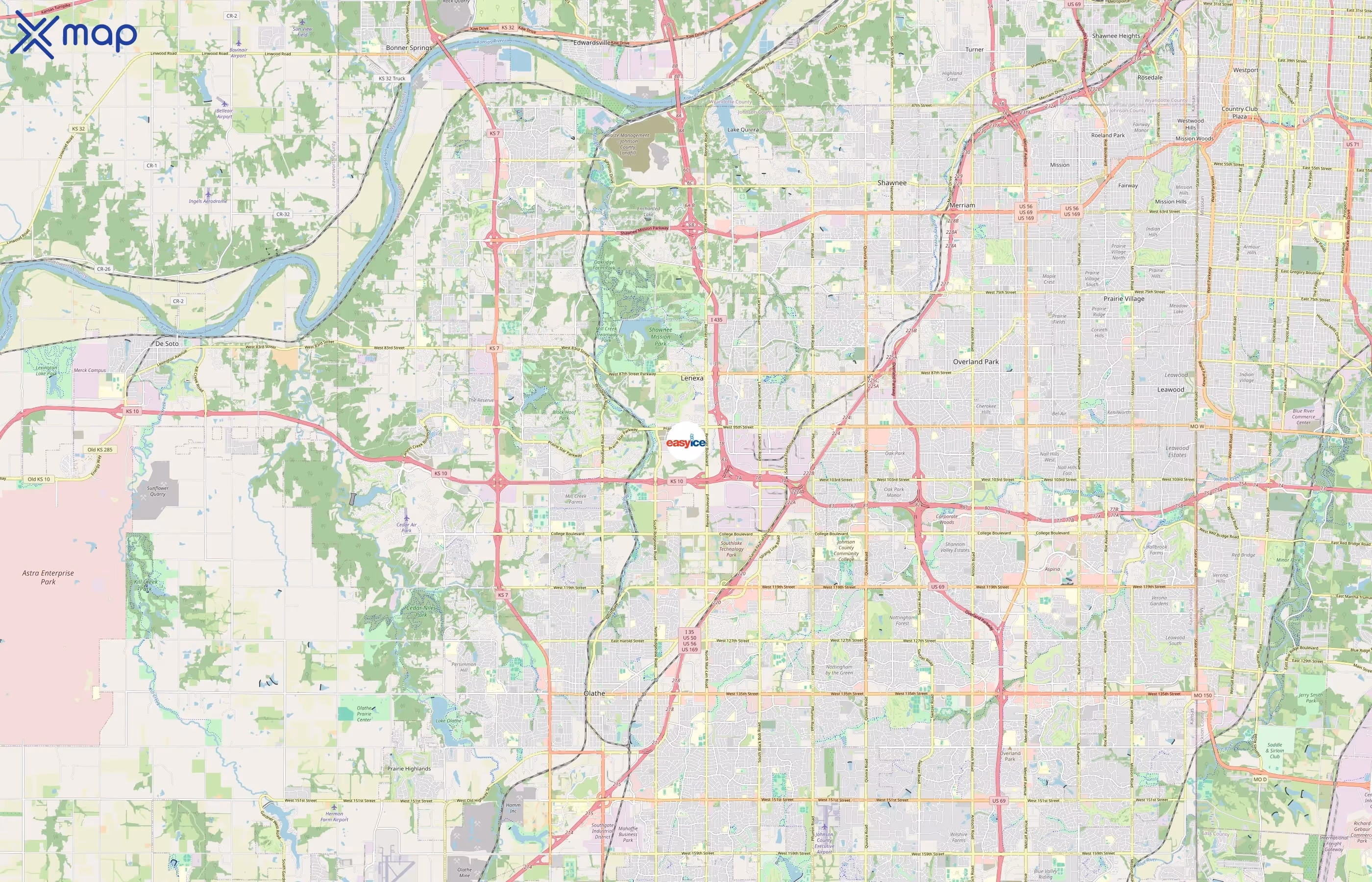 Easy Ice area coverage