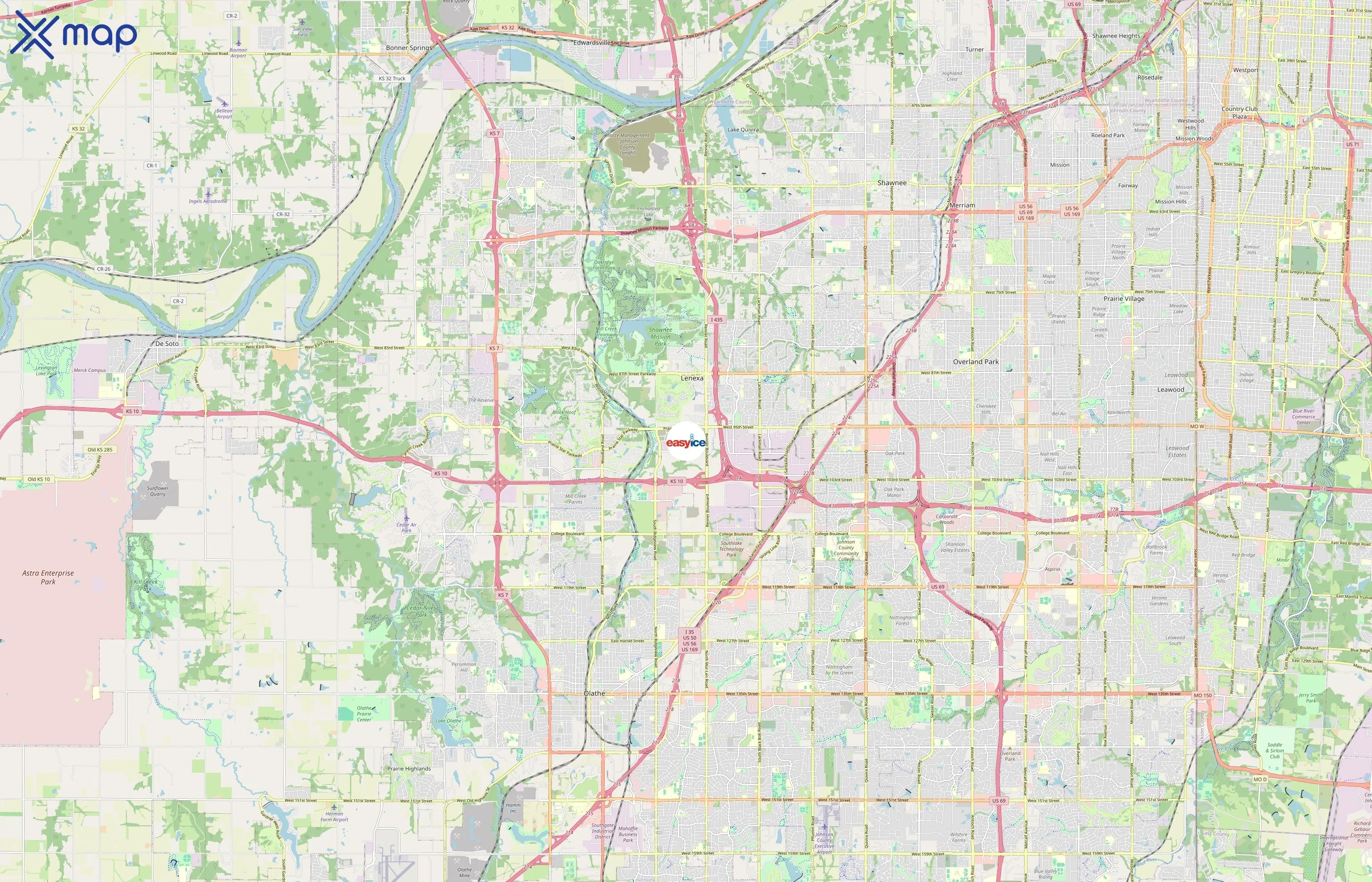 Easy Ice area coverage