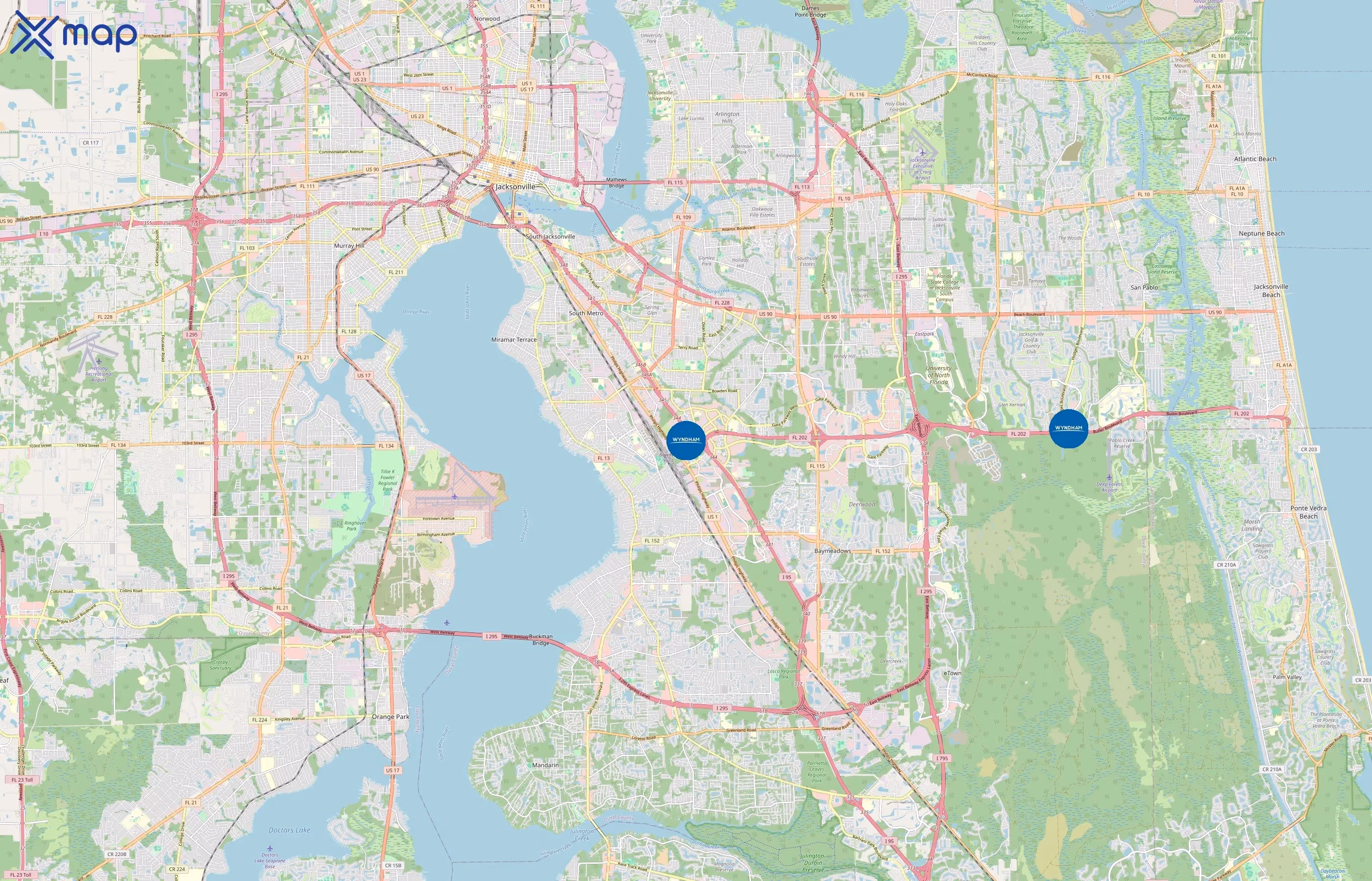 Wingate by Wyndham area coverage