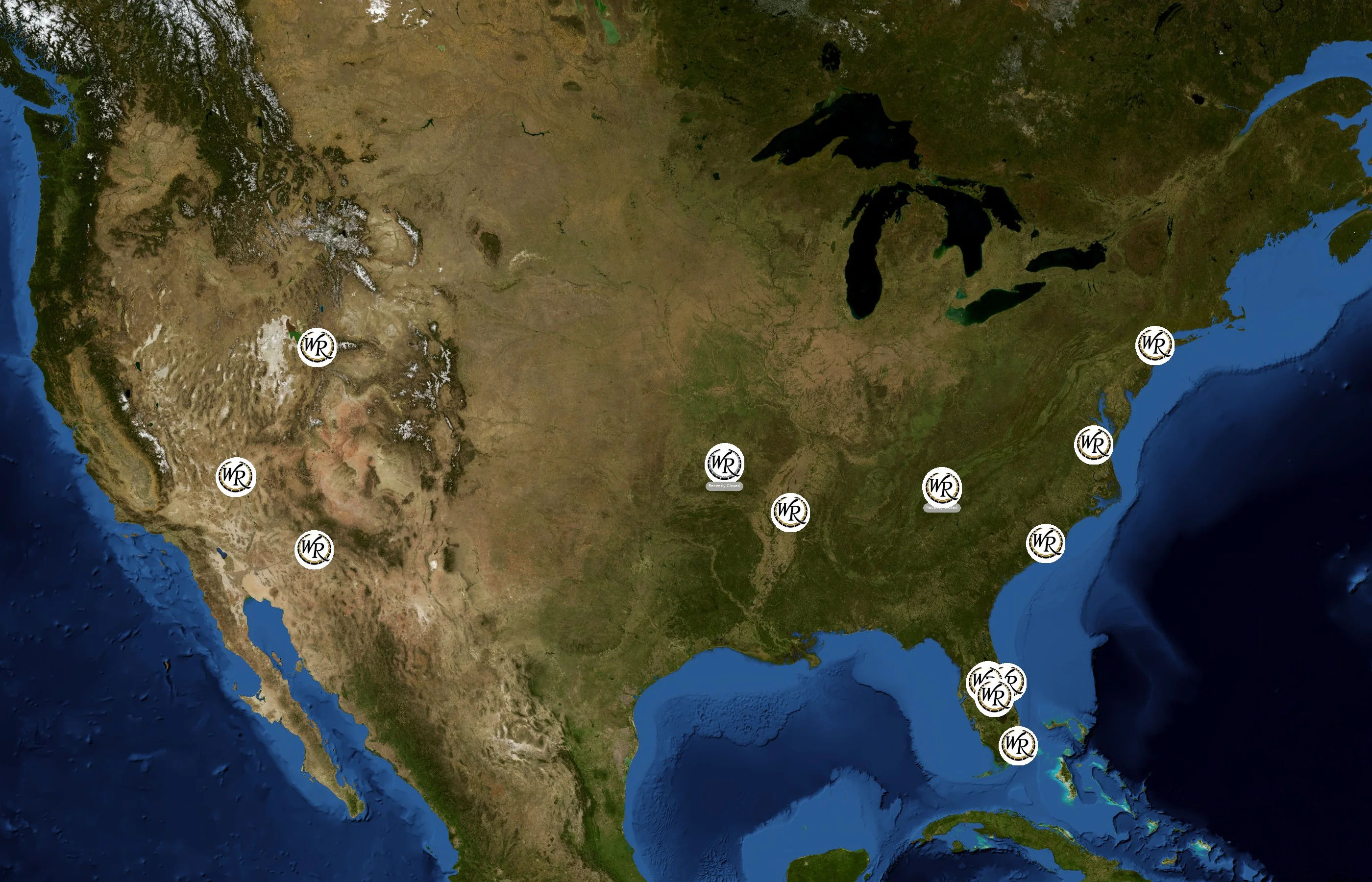 Westgate Resorts state distribution