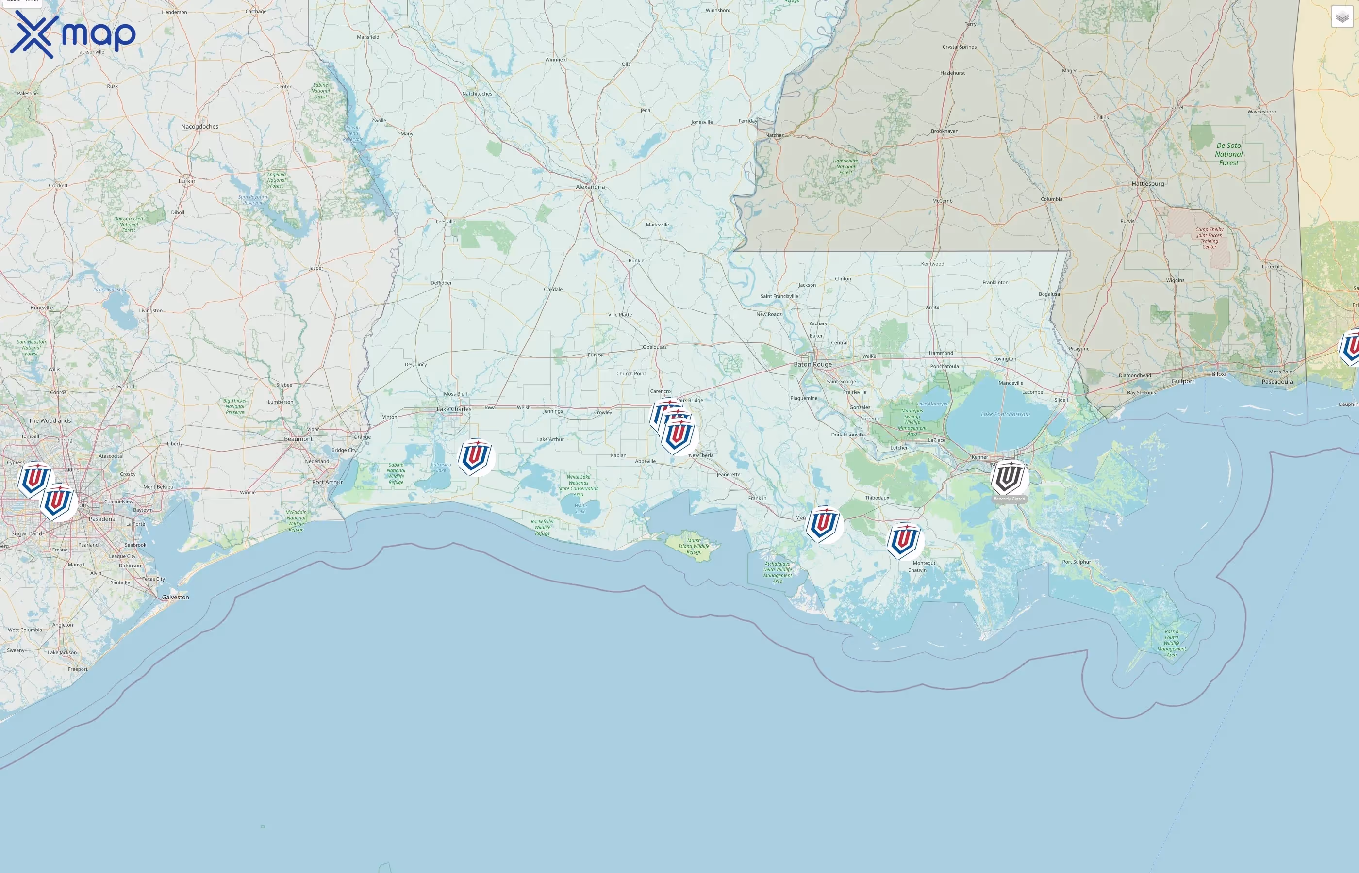 United Vision Logistics street hotspots