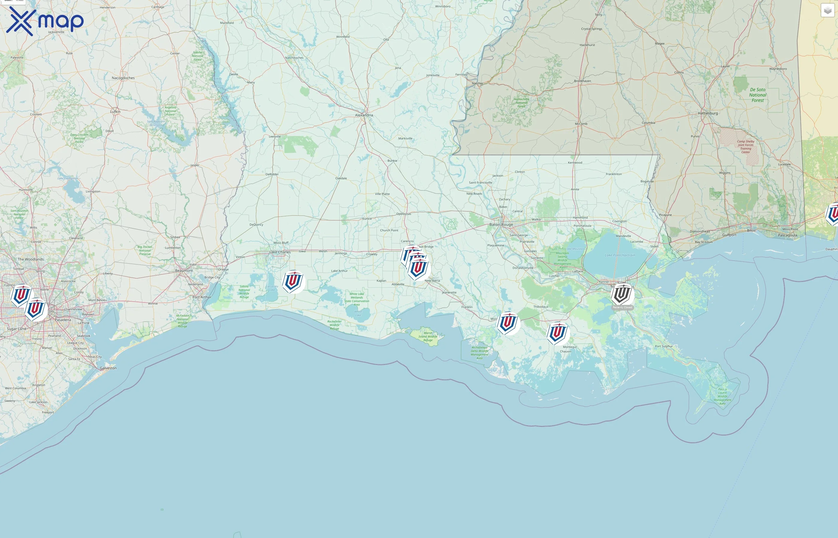 United Vision Logistics street hotspots