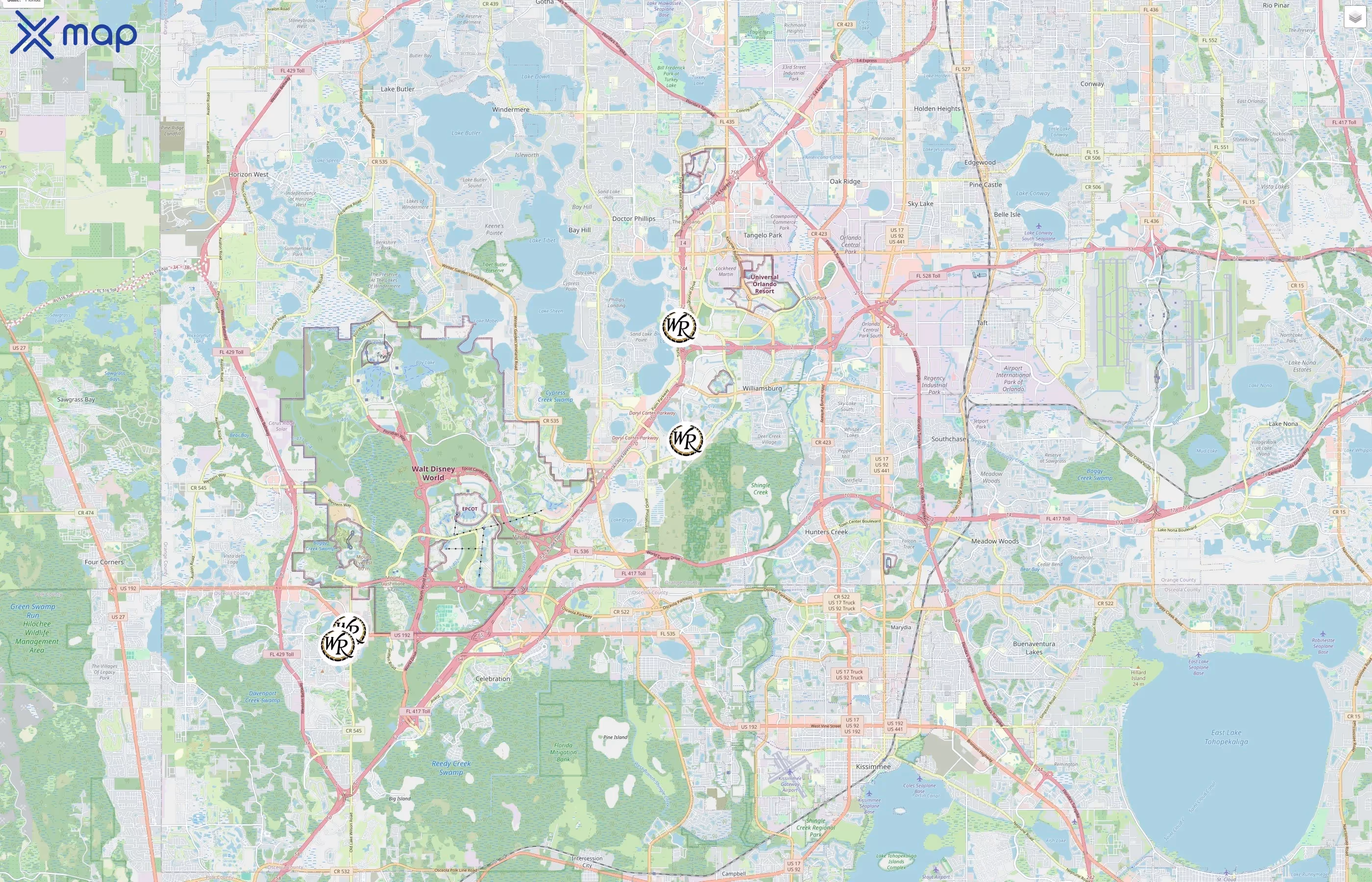 Westgate Resorts traffic data