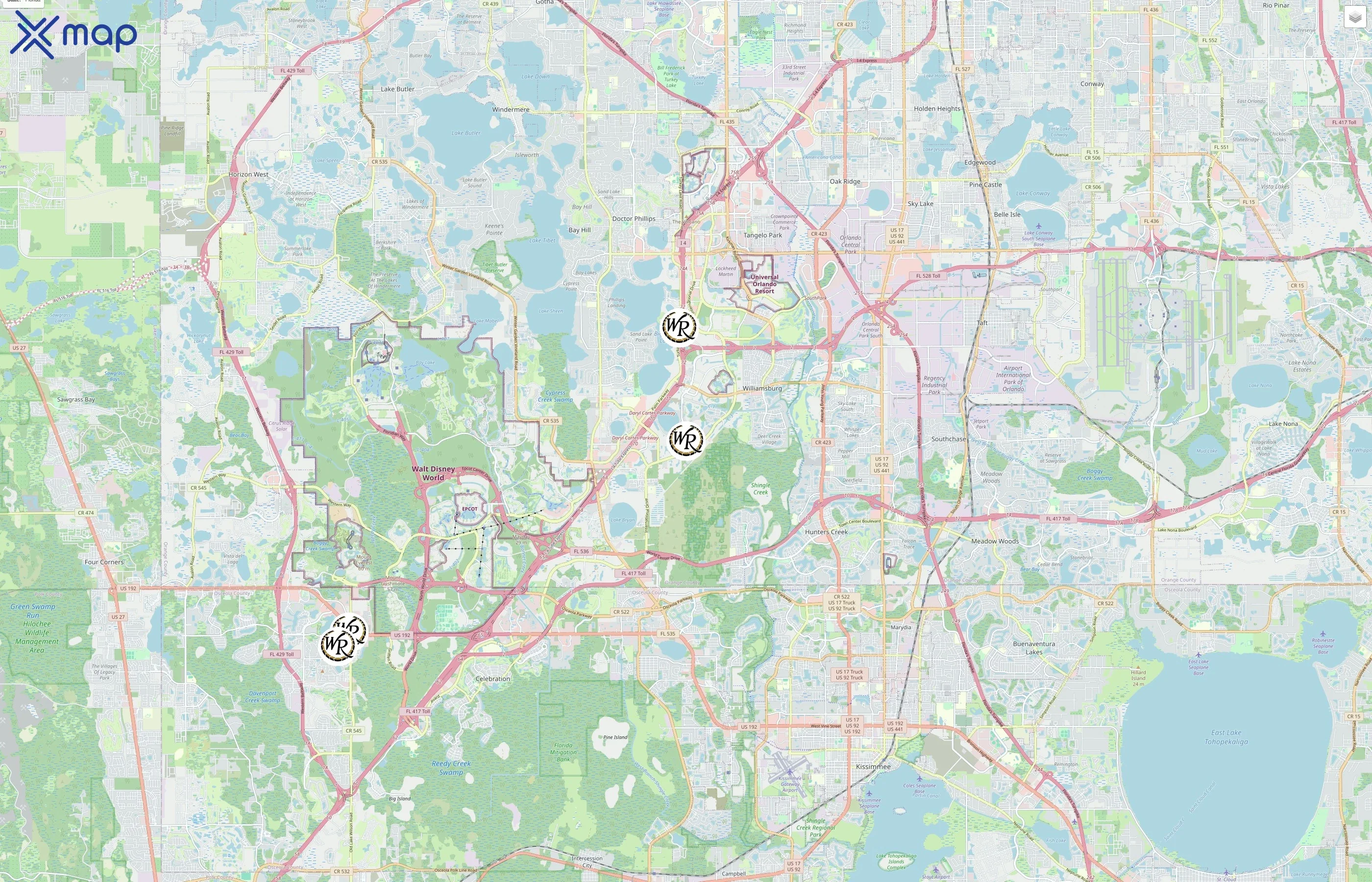 Westgate Resorts traffic data