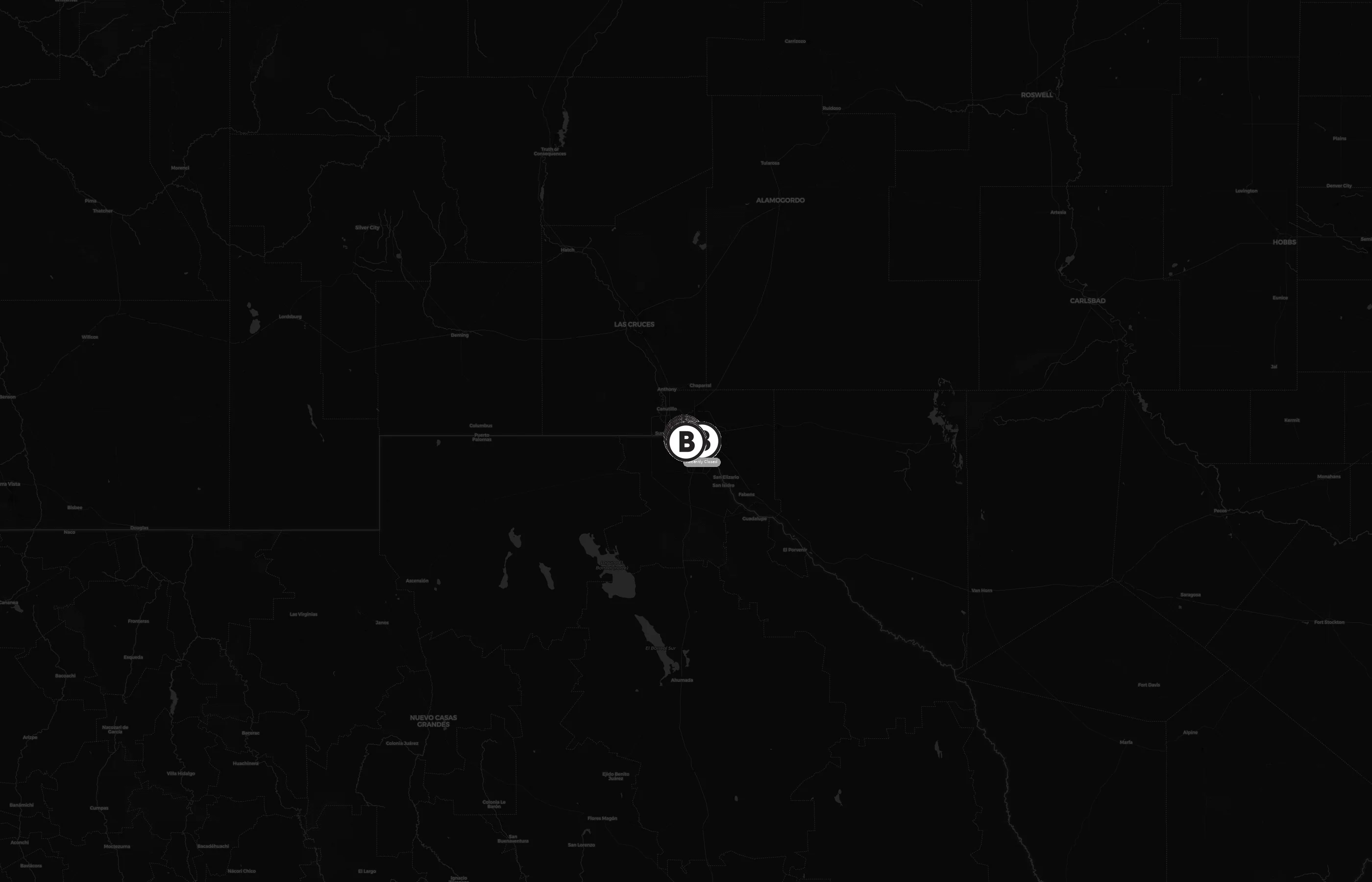 El Paso B-Cycle city distribution