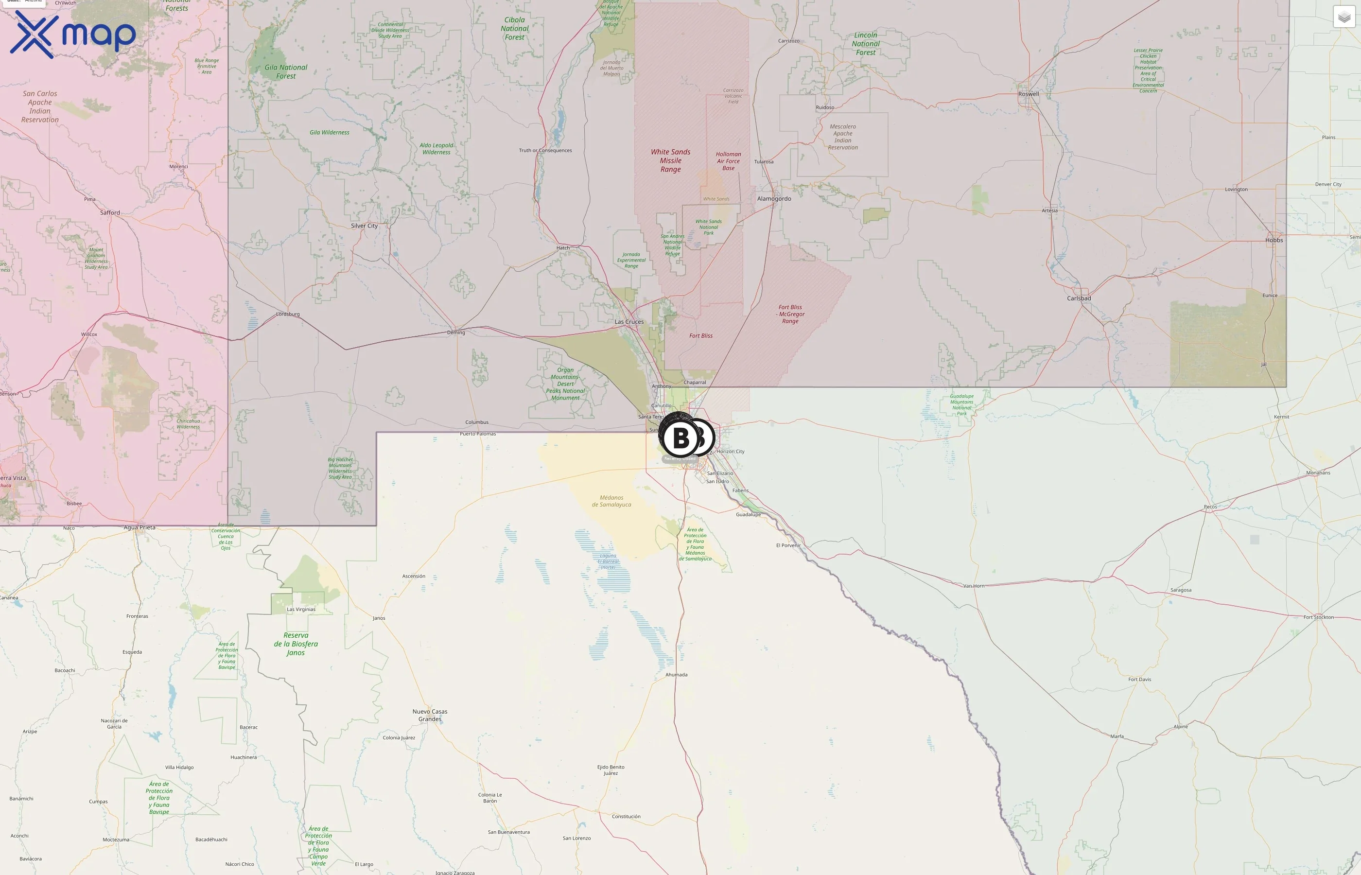 El Paso B-Cycle street hotspots