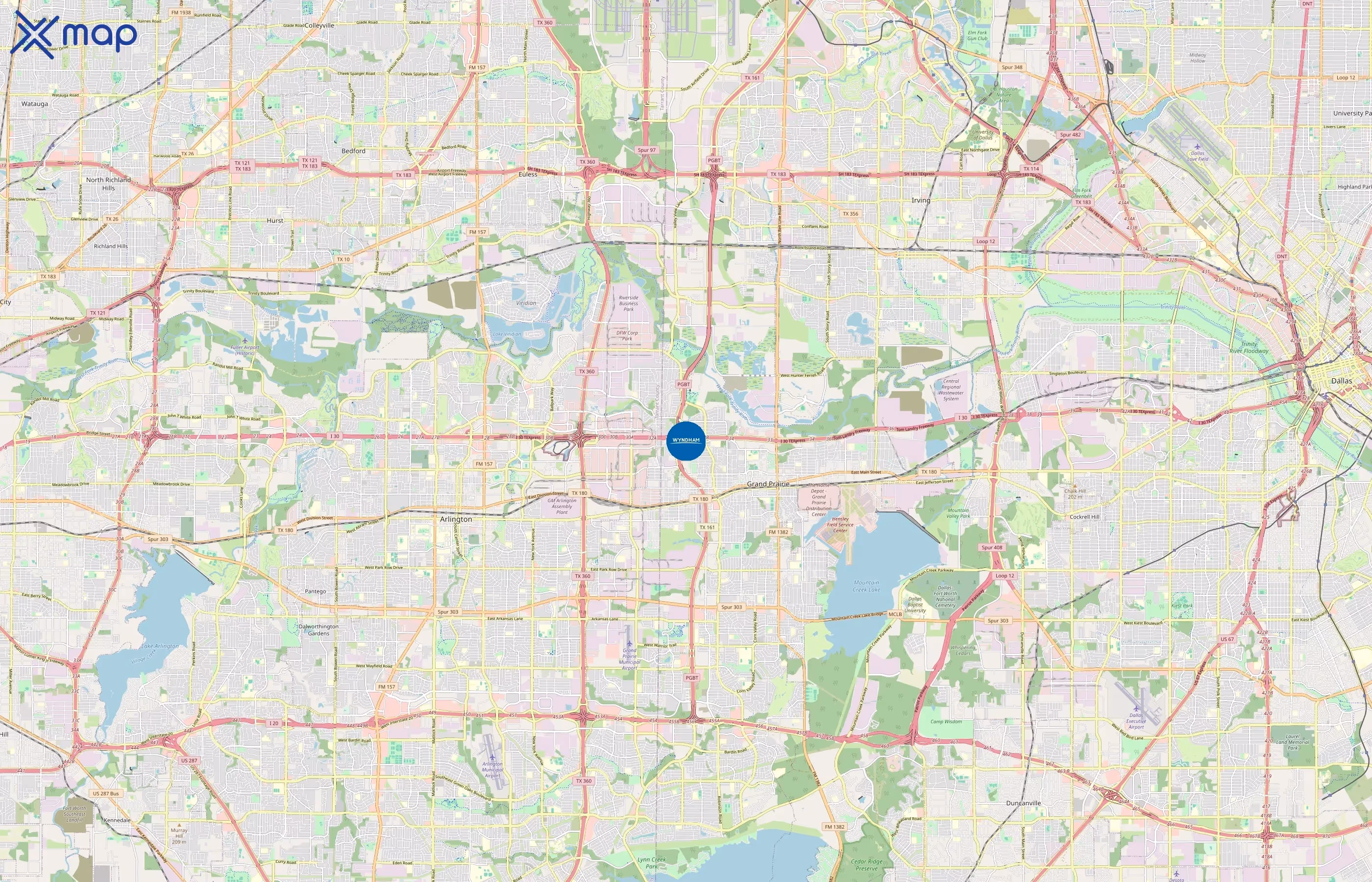 La Quinta by Wyndham area coverage
