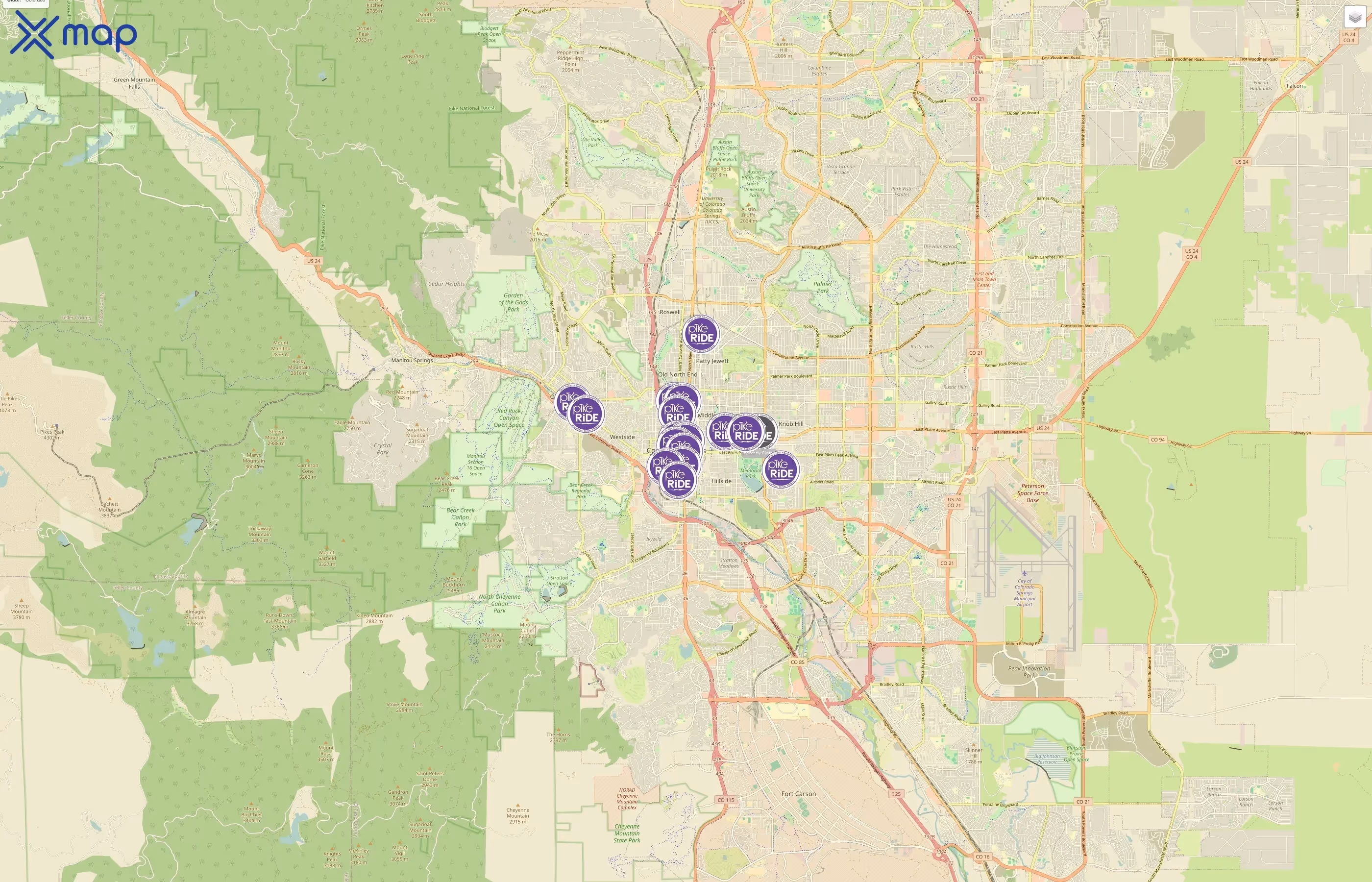 PikeRide traffic data