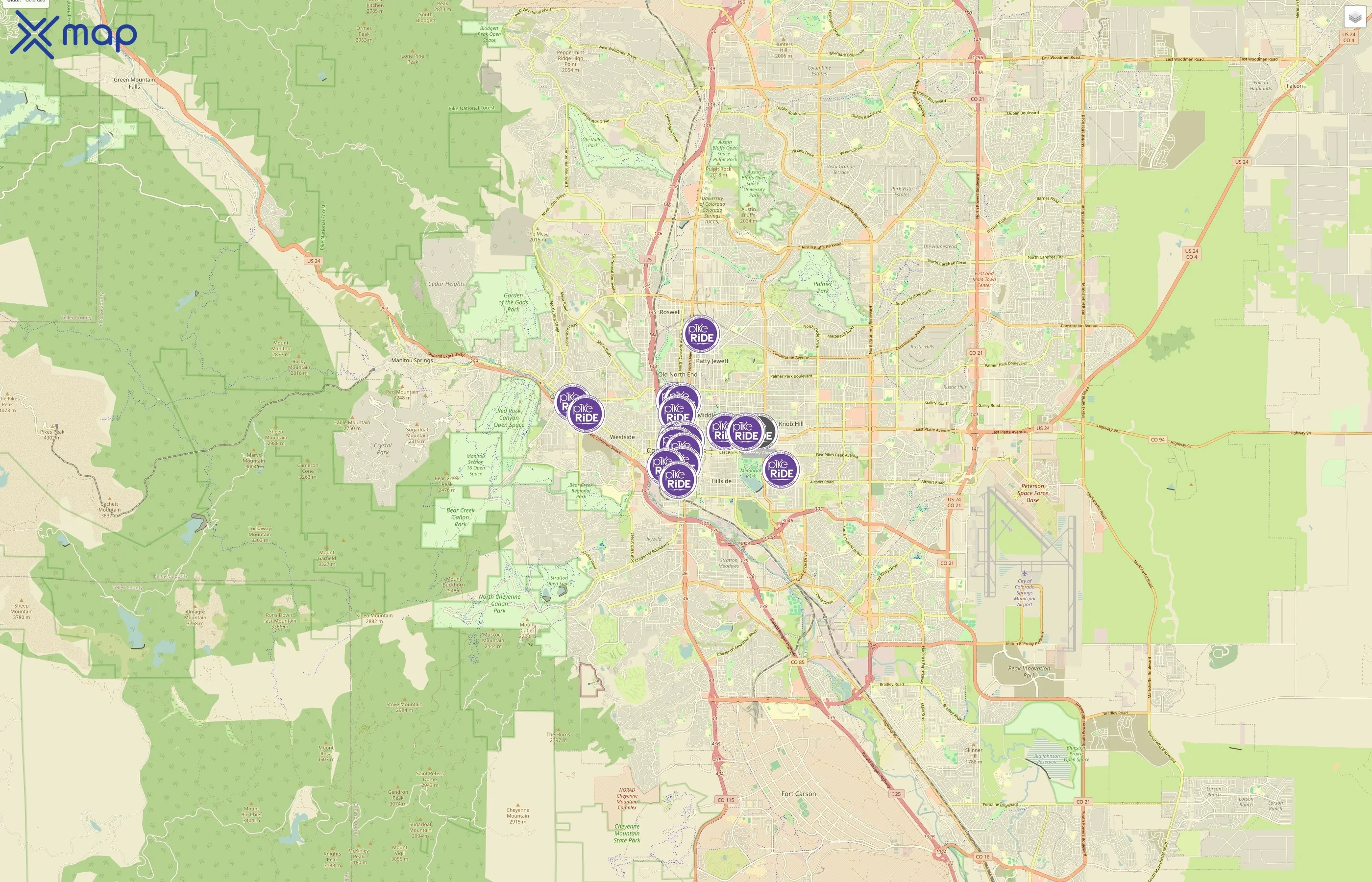 PikeRide traffic data