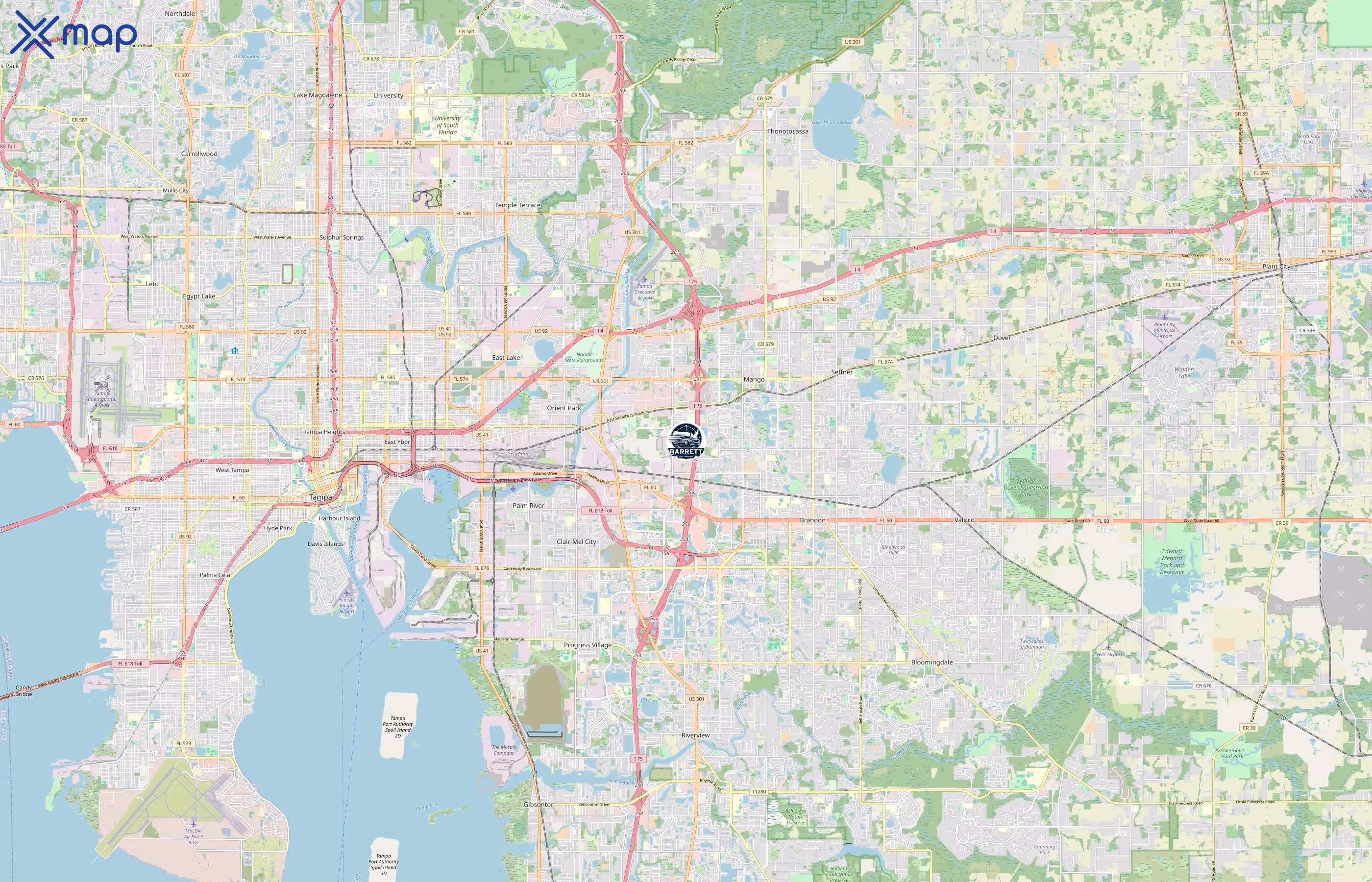 Barrett Car Shipping area coverage