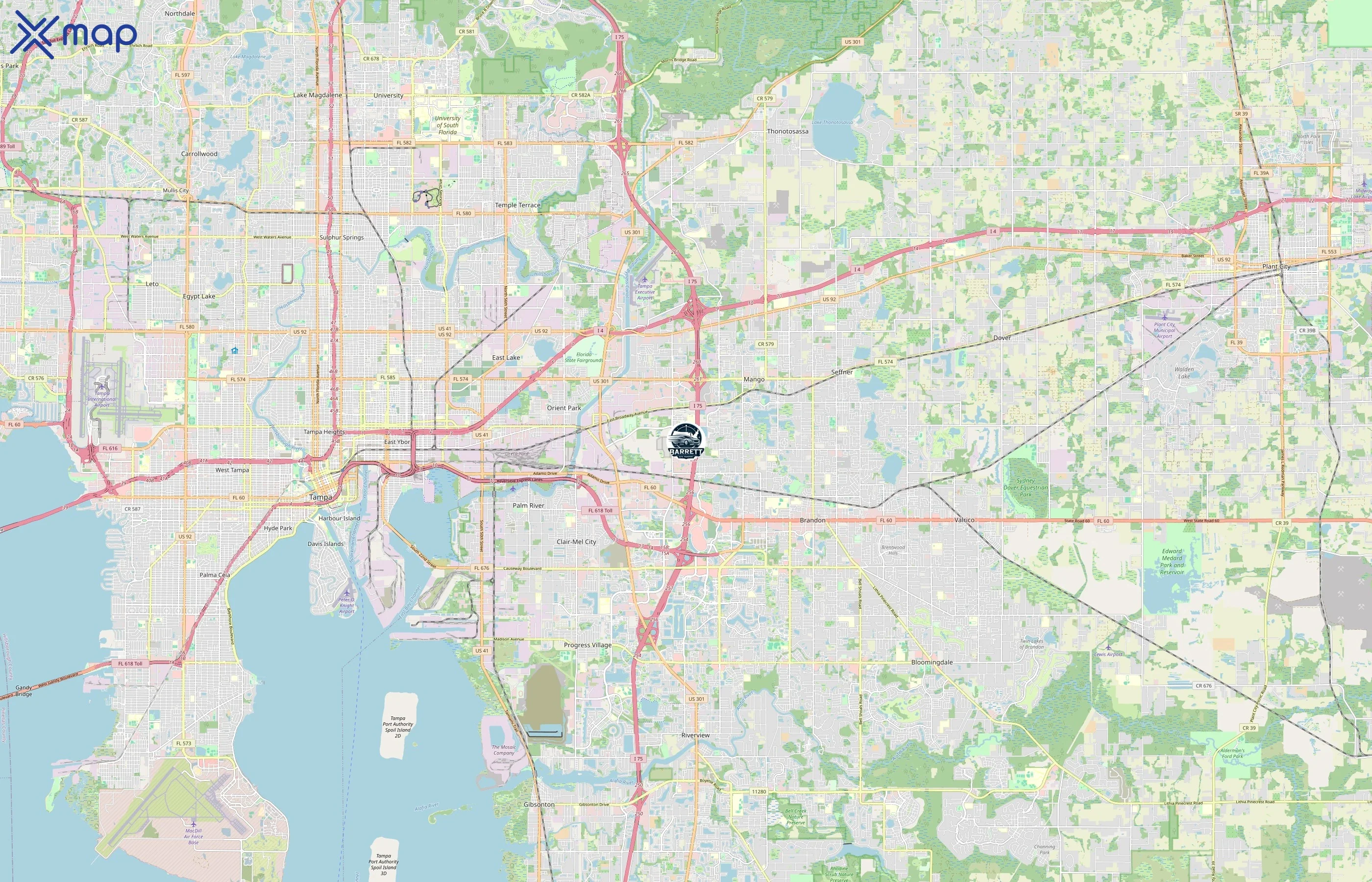 Barrett Car Shipping area coverage