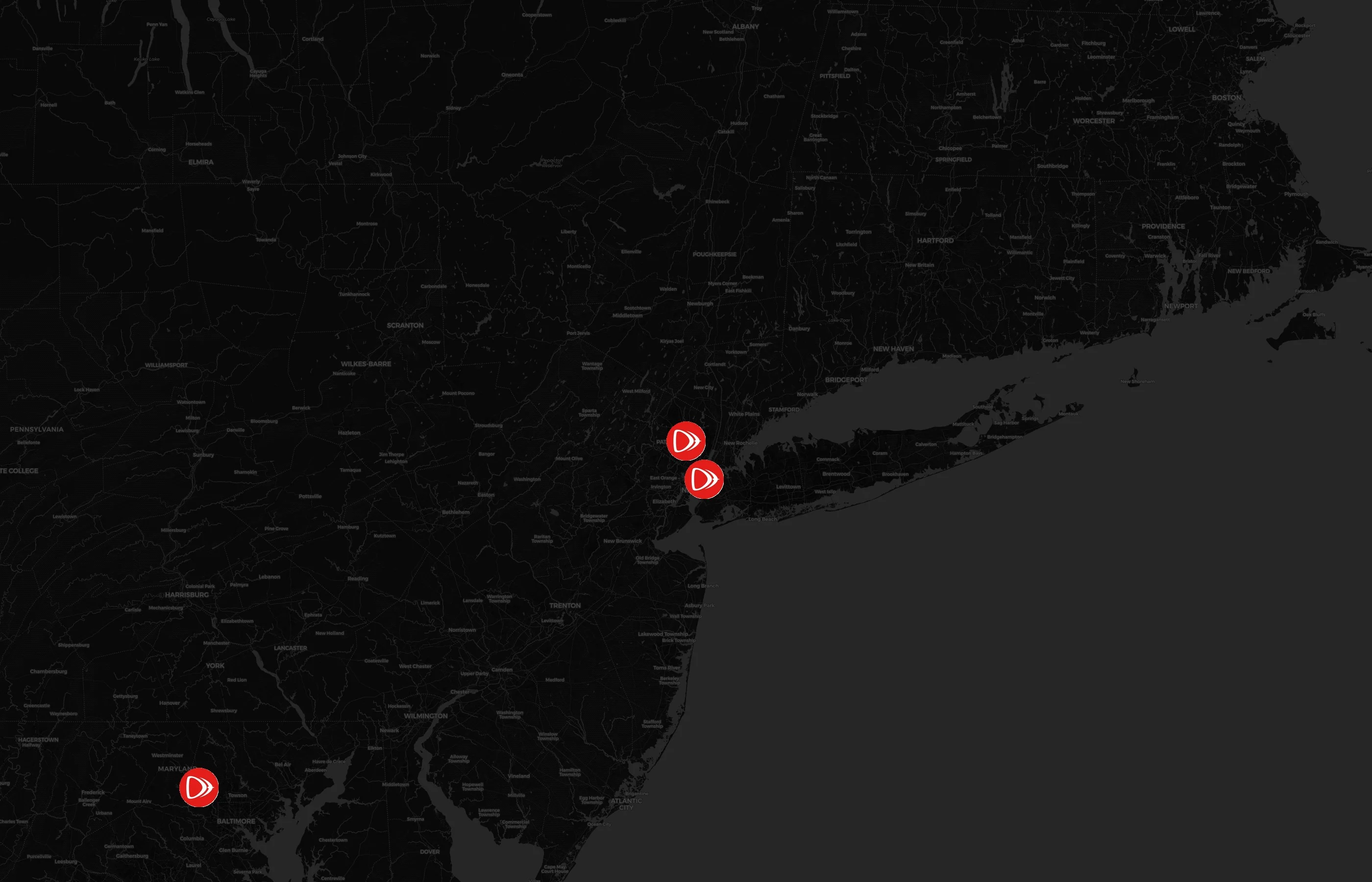 Direct Travel city distribution