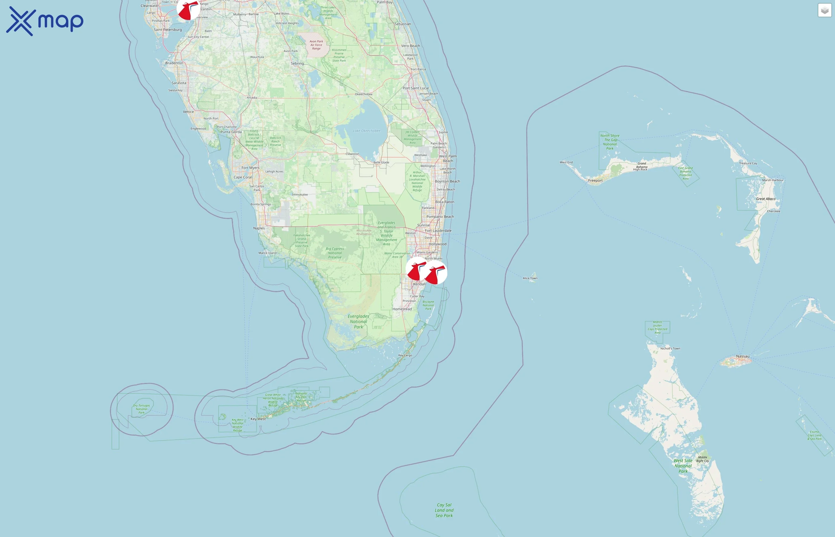 Carnival Cruise Line street hotspots