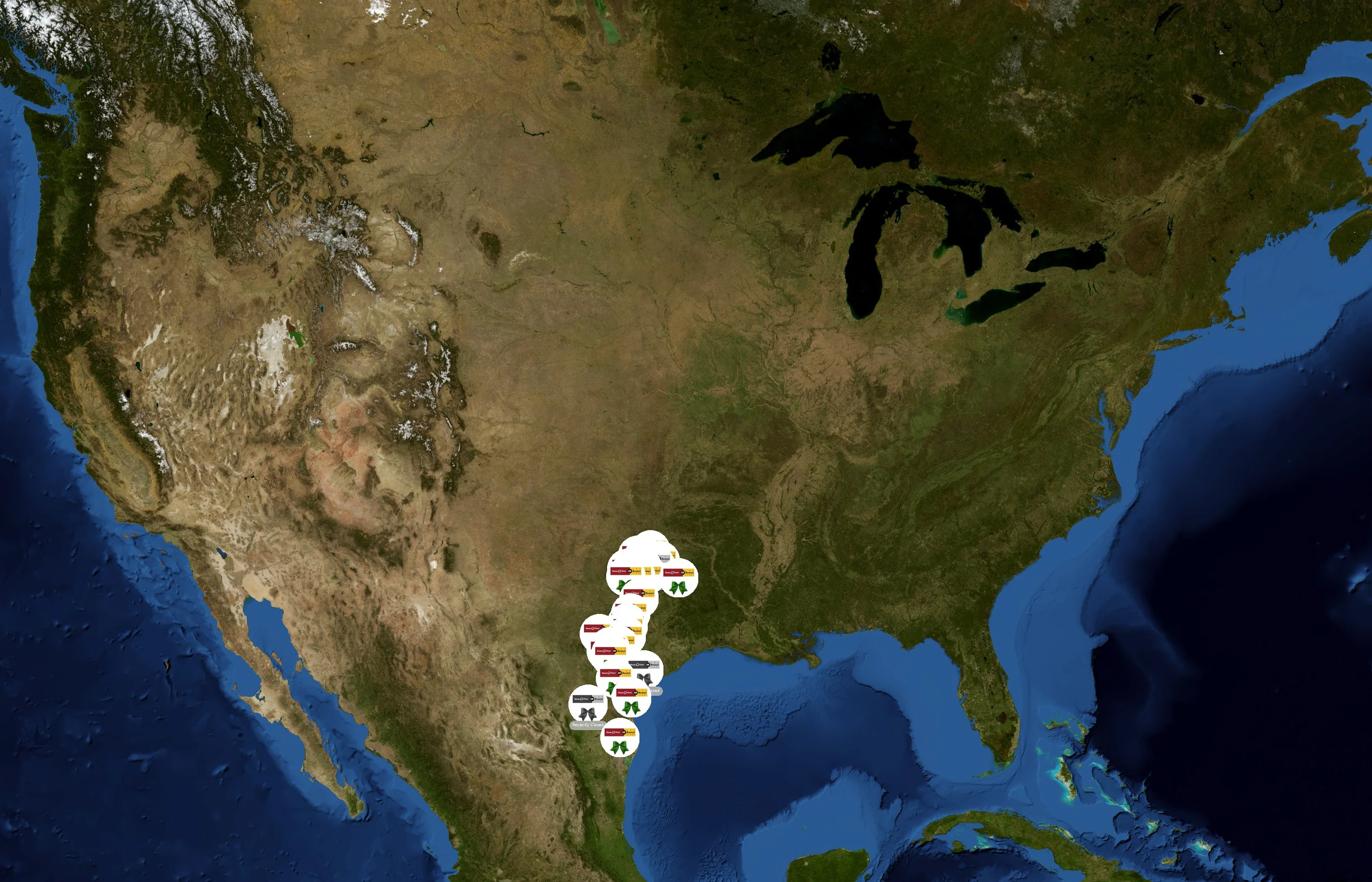 Texas First Rentals state distribution