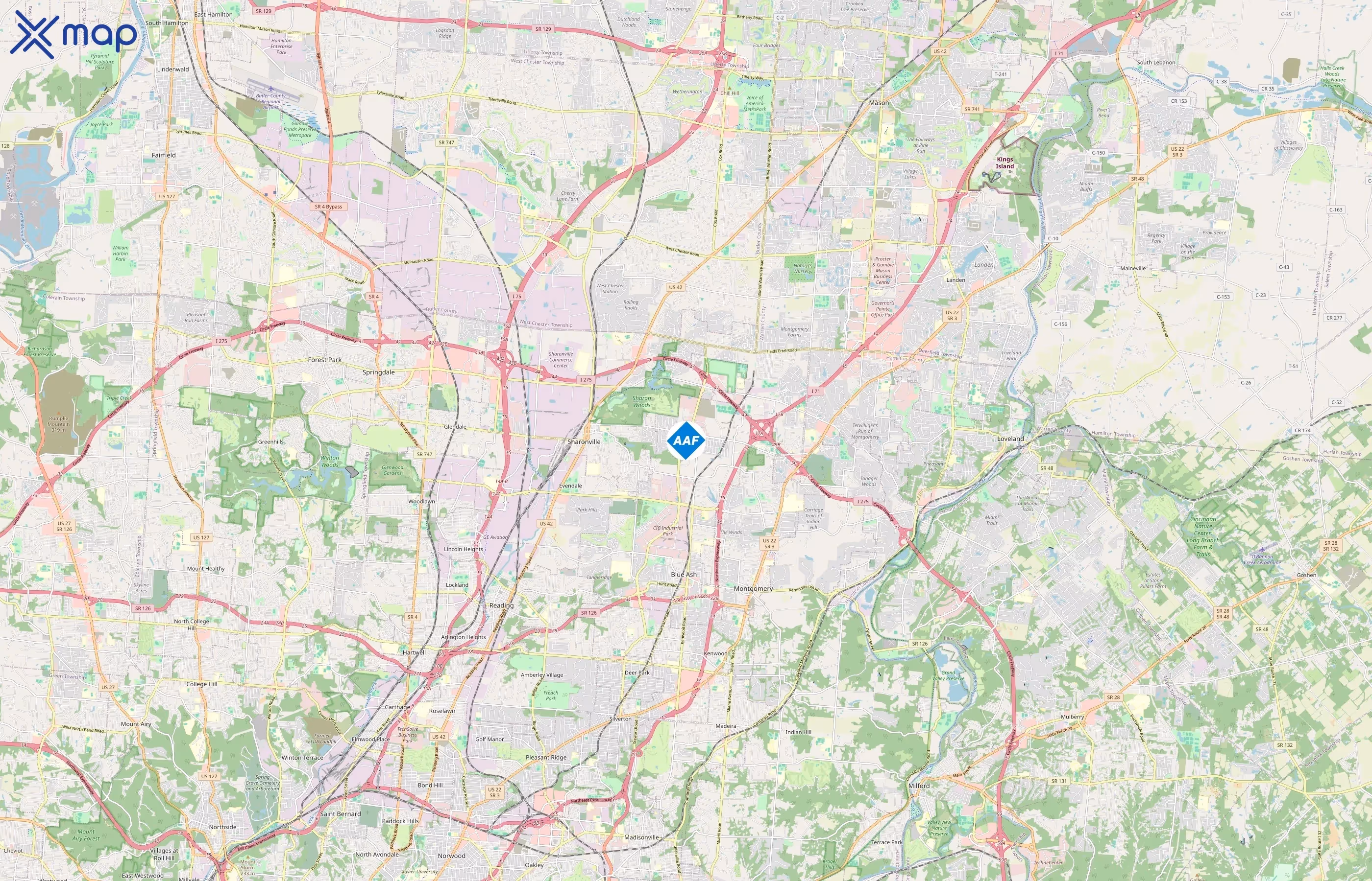 Alliance Air Freight area coverage