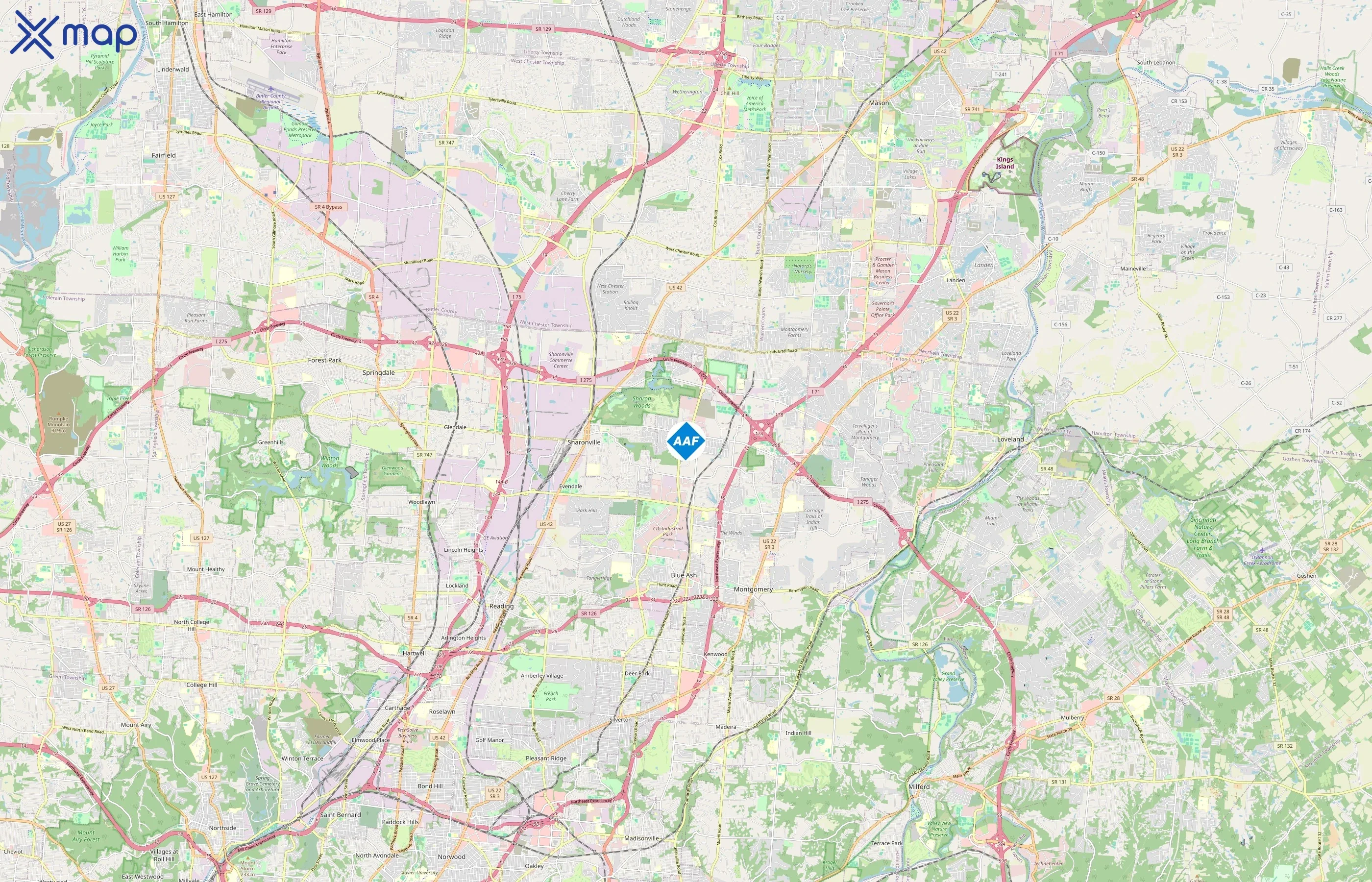 Alliance Air Freight area coverage