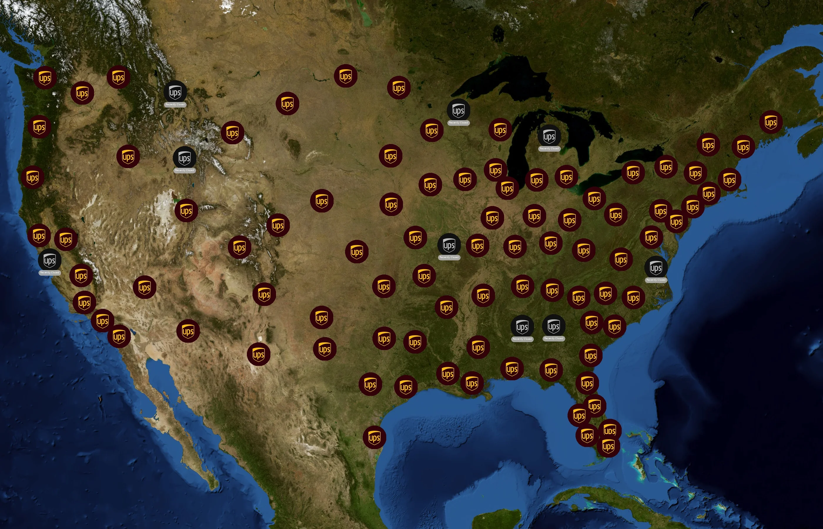 UPS state distribution