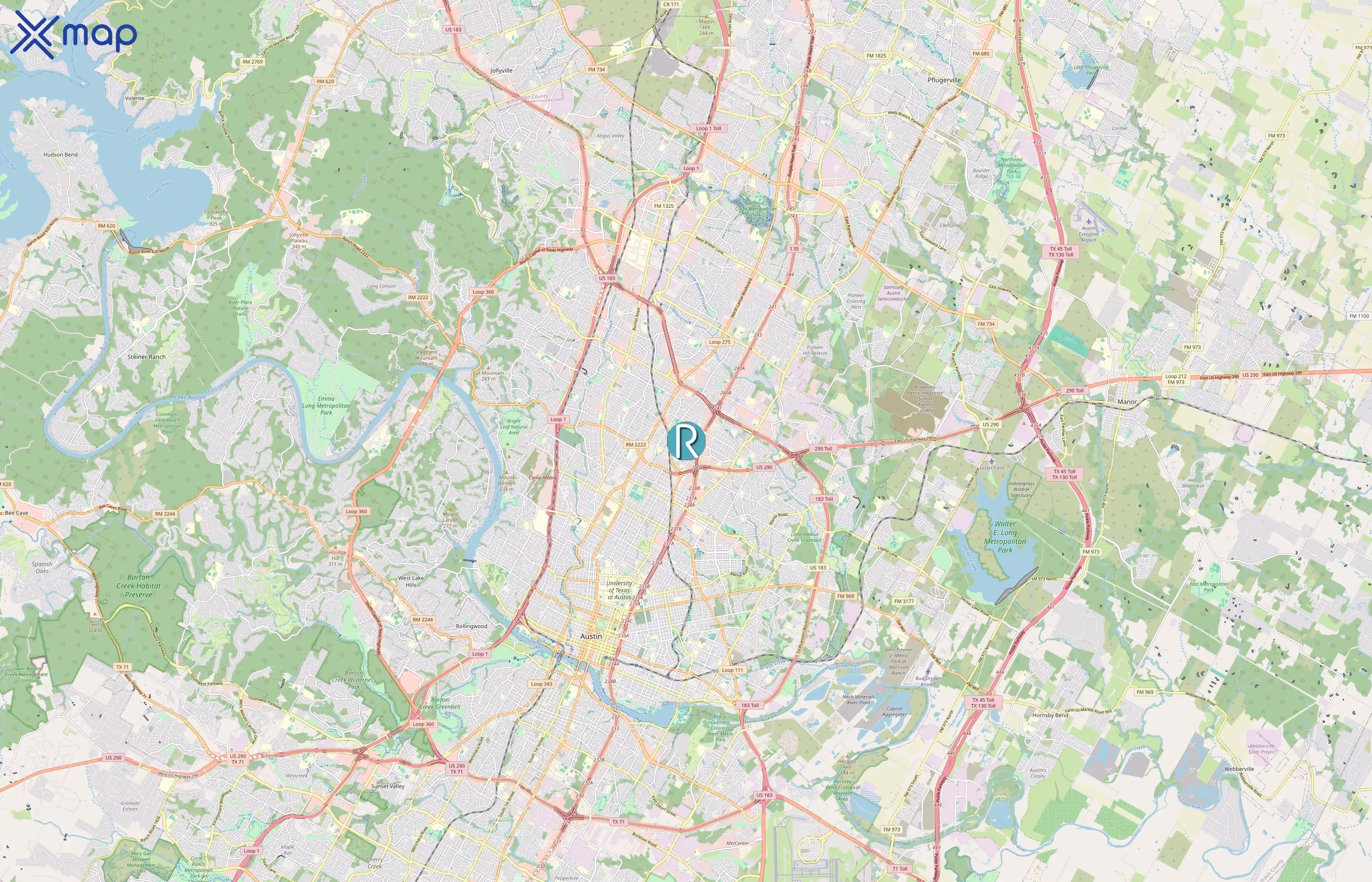 Reventals area coverage