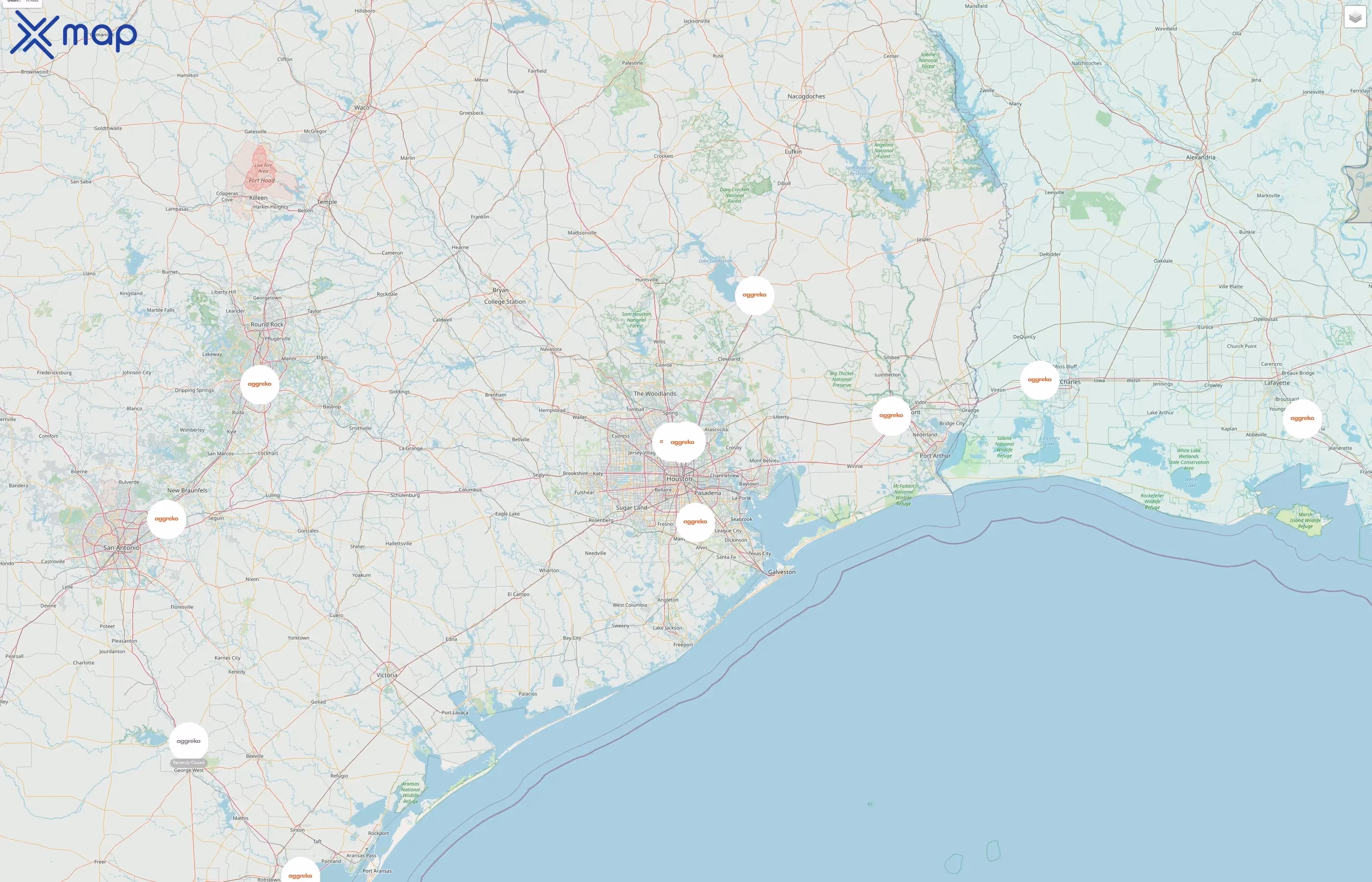 Aggreko street hotspots