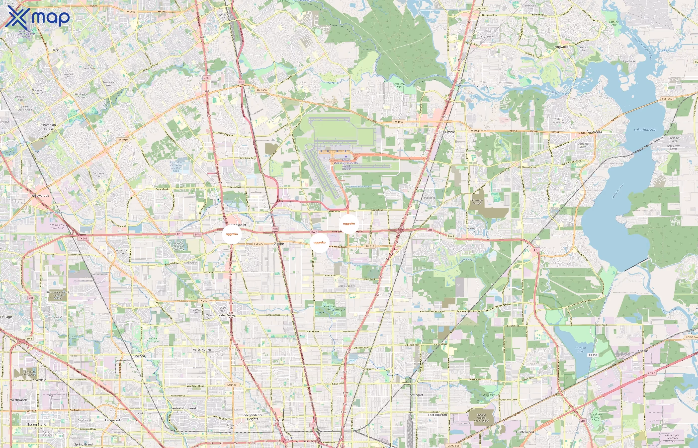 Aggreko area coverage