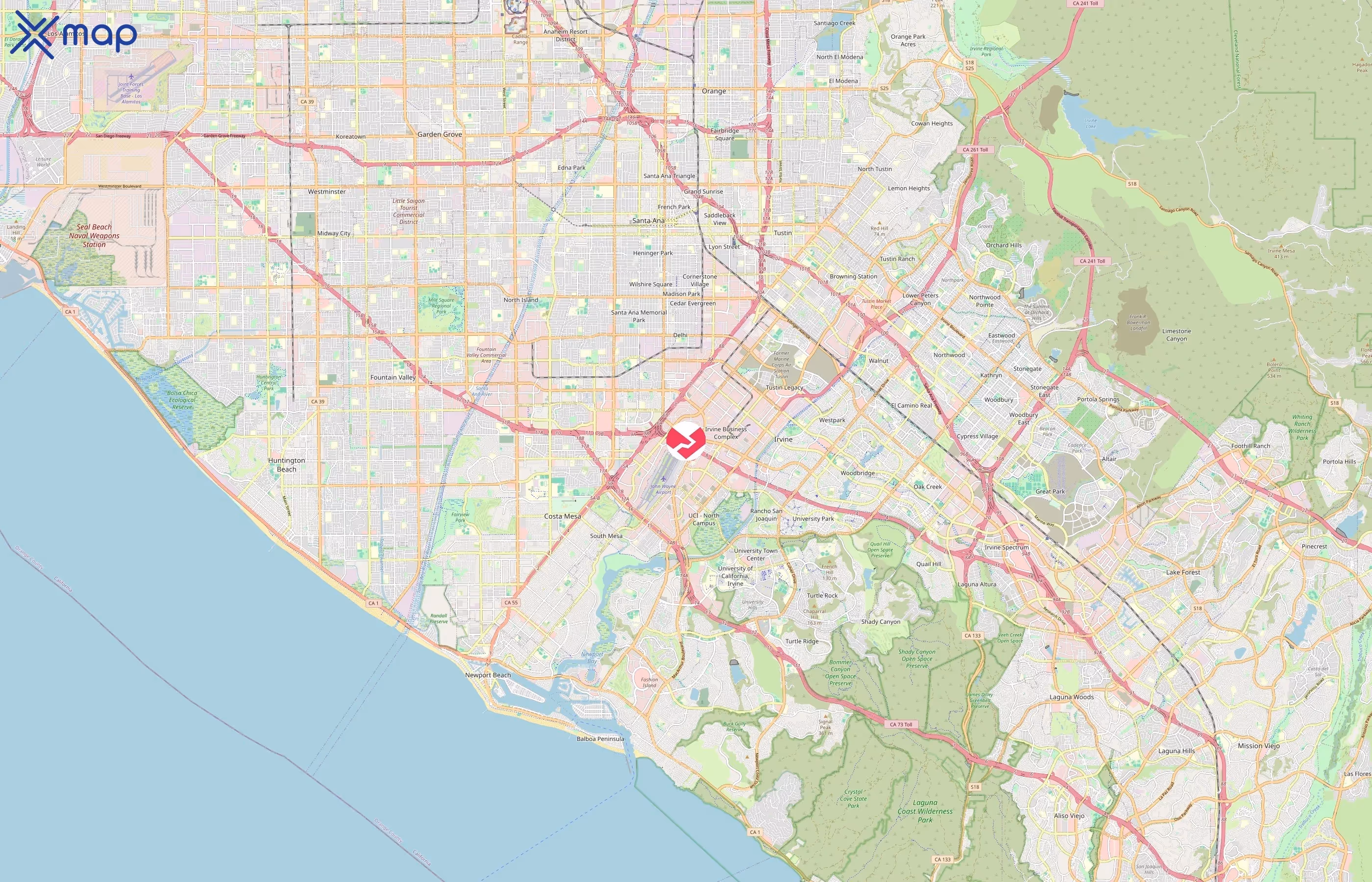 Corporate Traveler area coverage
