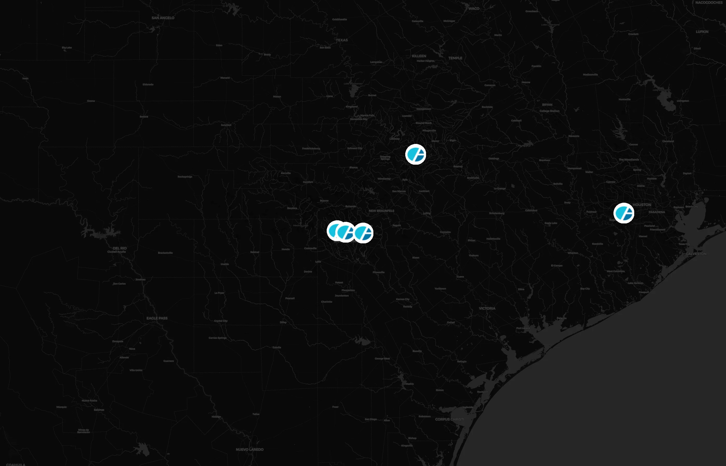 Gran Azul city distribution