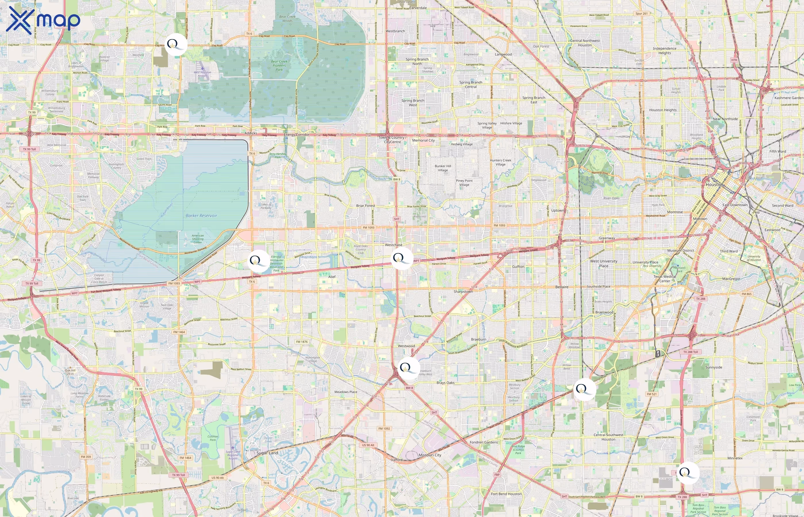 Quality RV Resorts area coverage