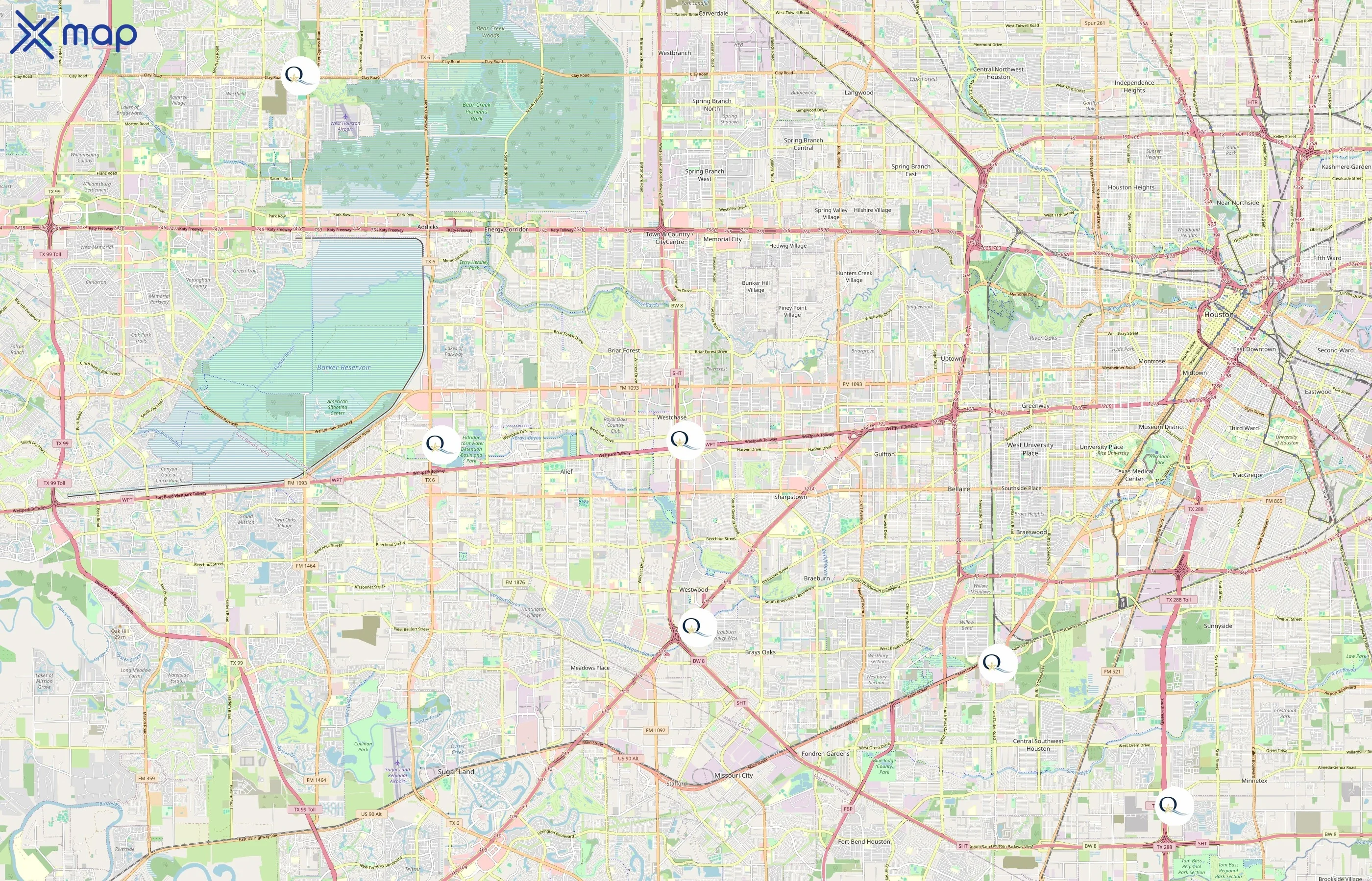 Quality RV Resorts area coverage