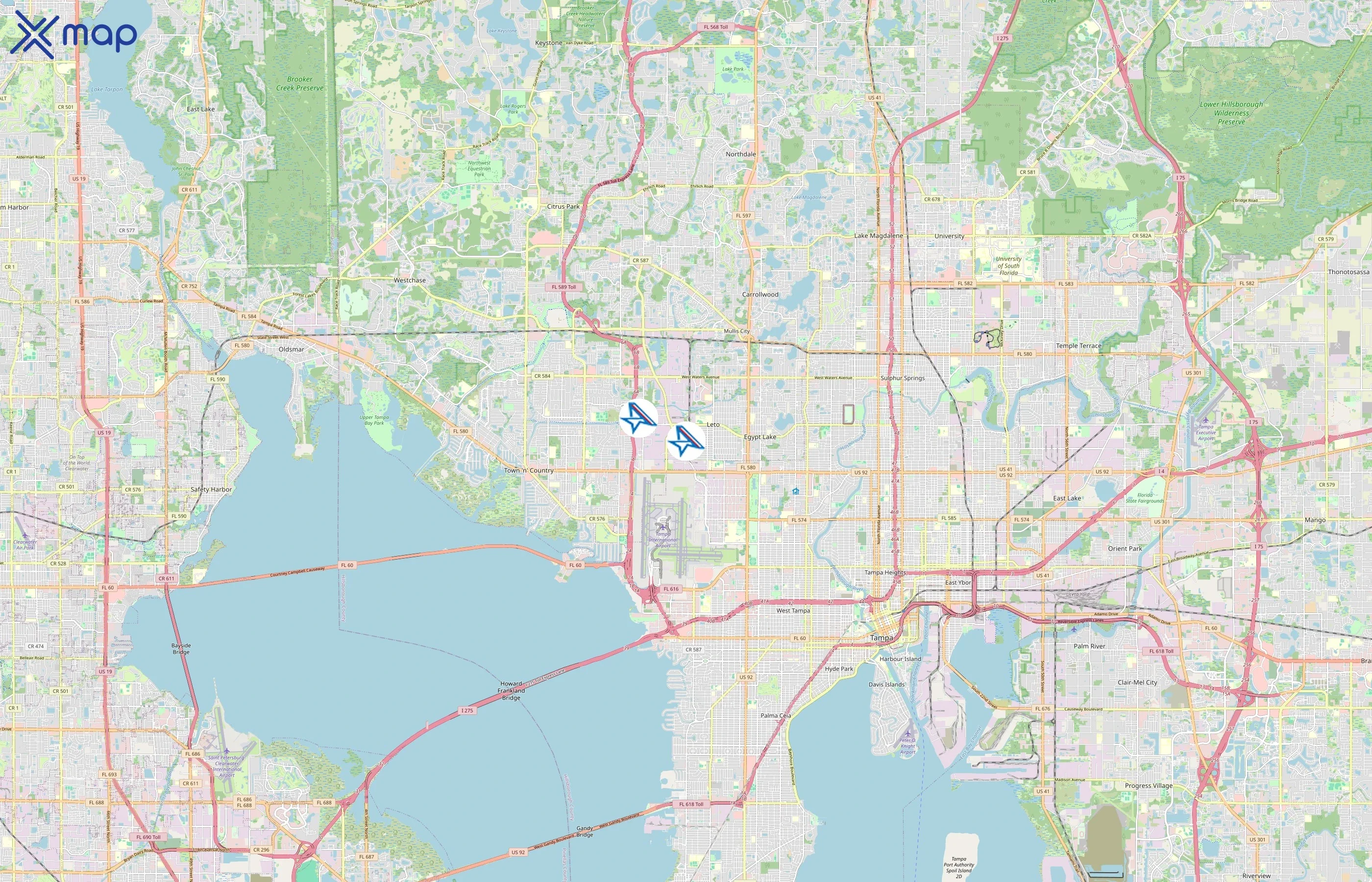 Amerijet International area coverage